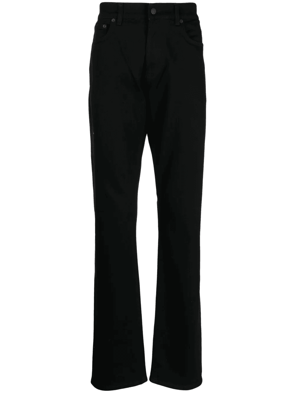 five-pocket straight-leg trousers - Image 1