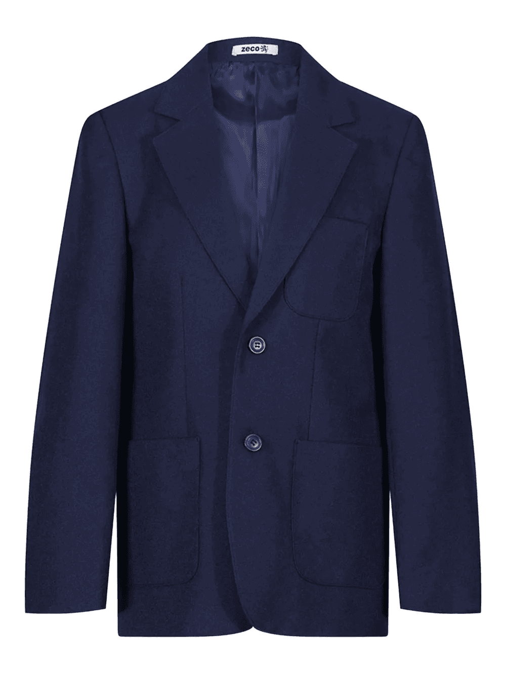 three-button patch-pocket blazer - Image 1