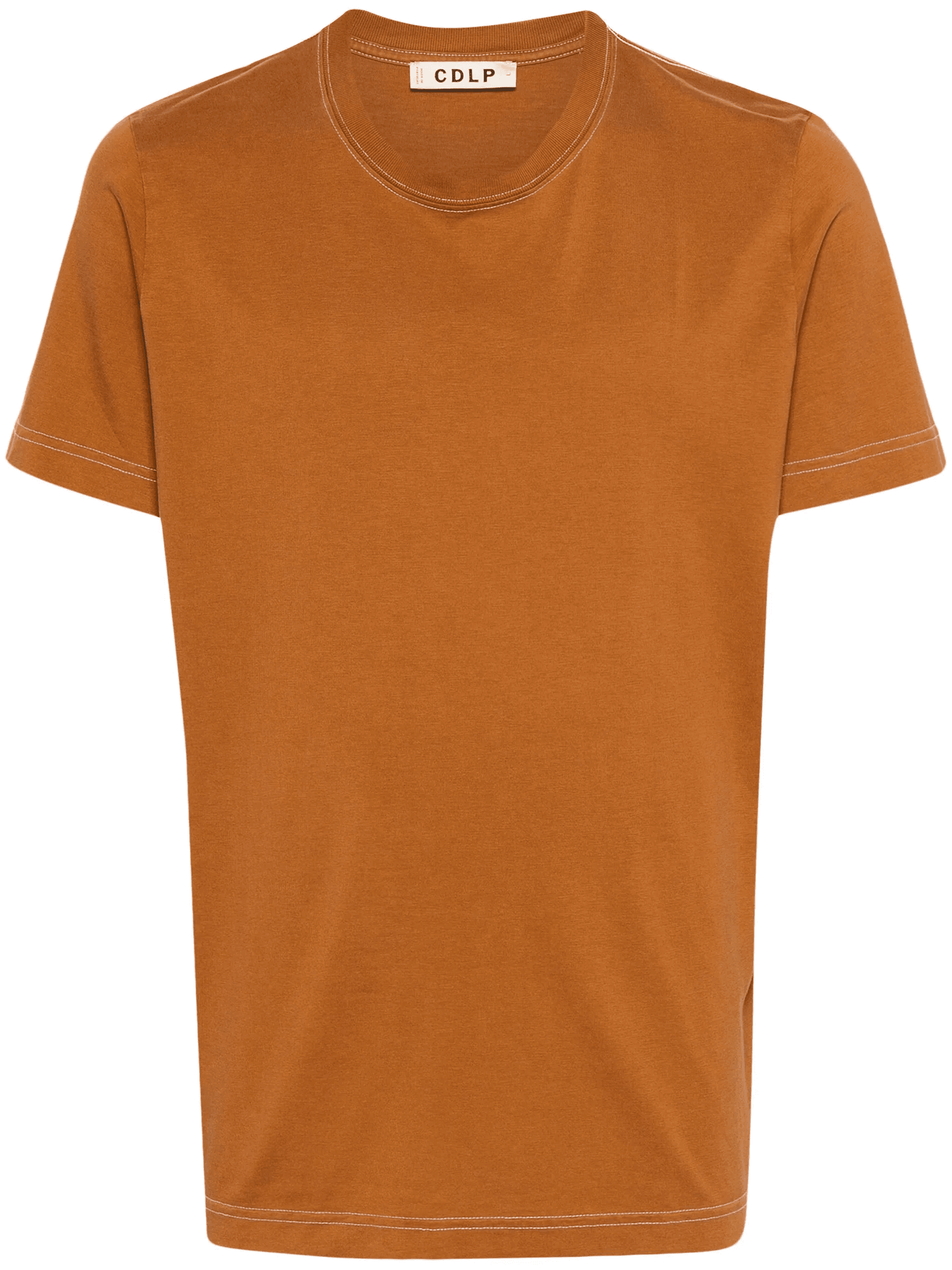 contrast-stitching midweight T-shirt - Image 1