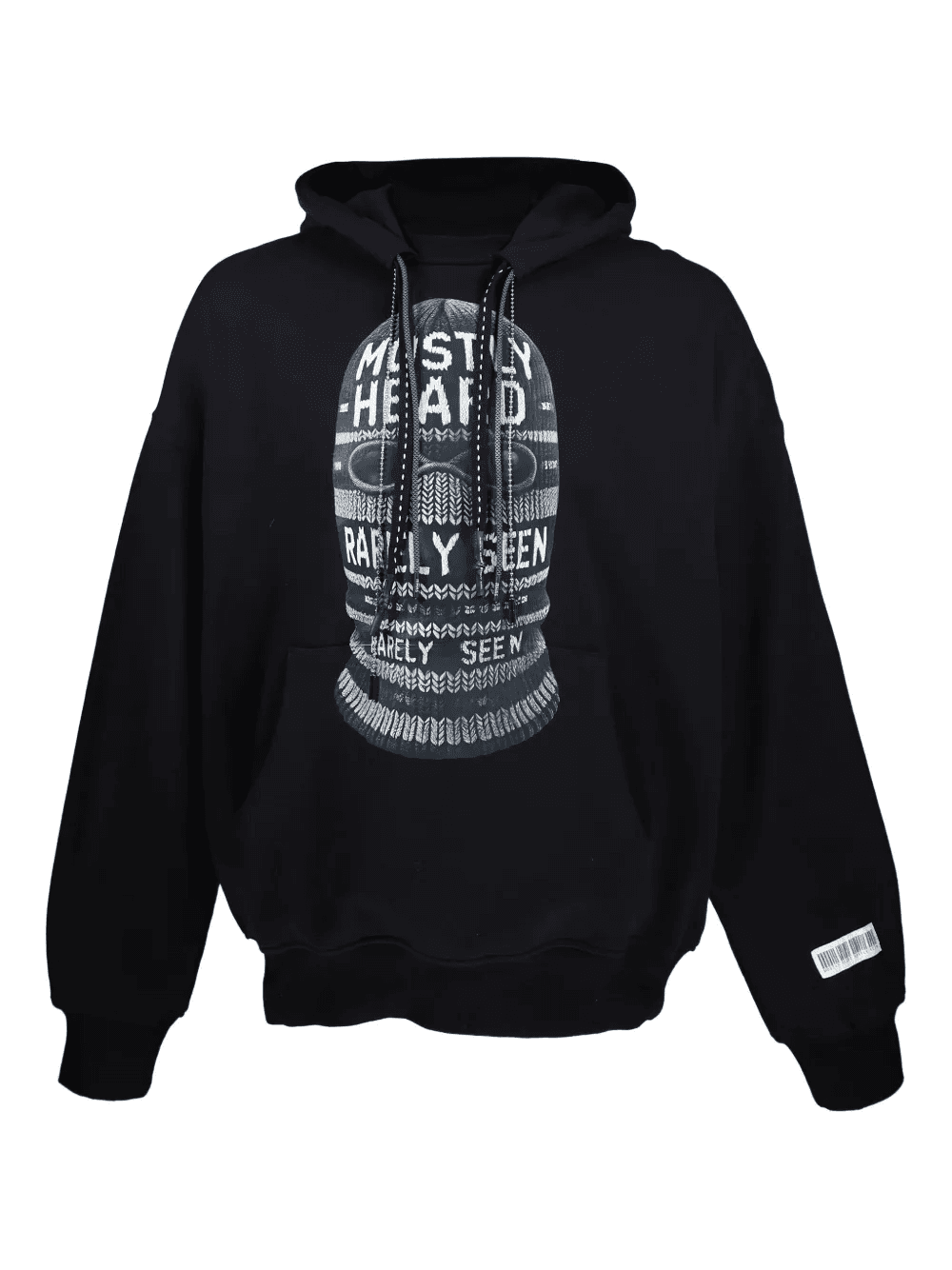 balaclava-print hoodie - Image 1