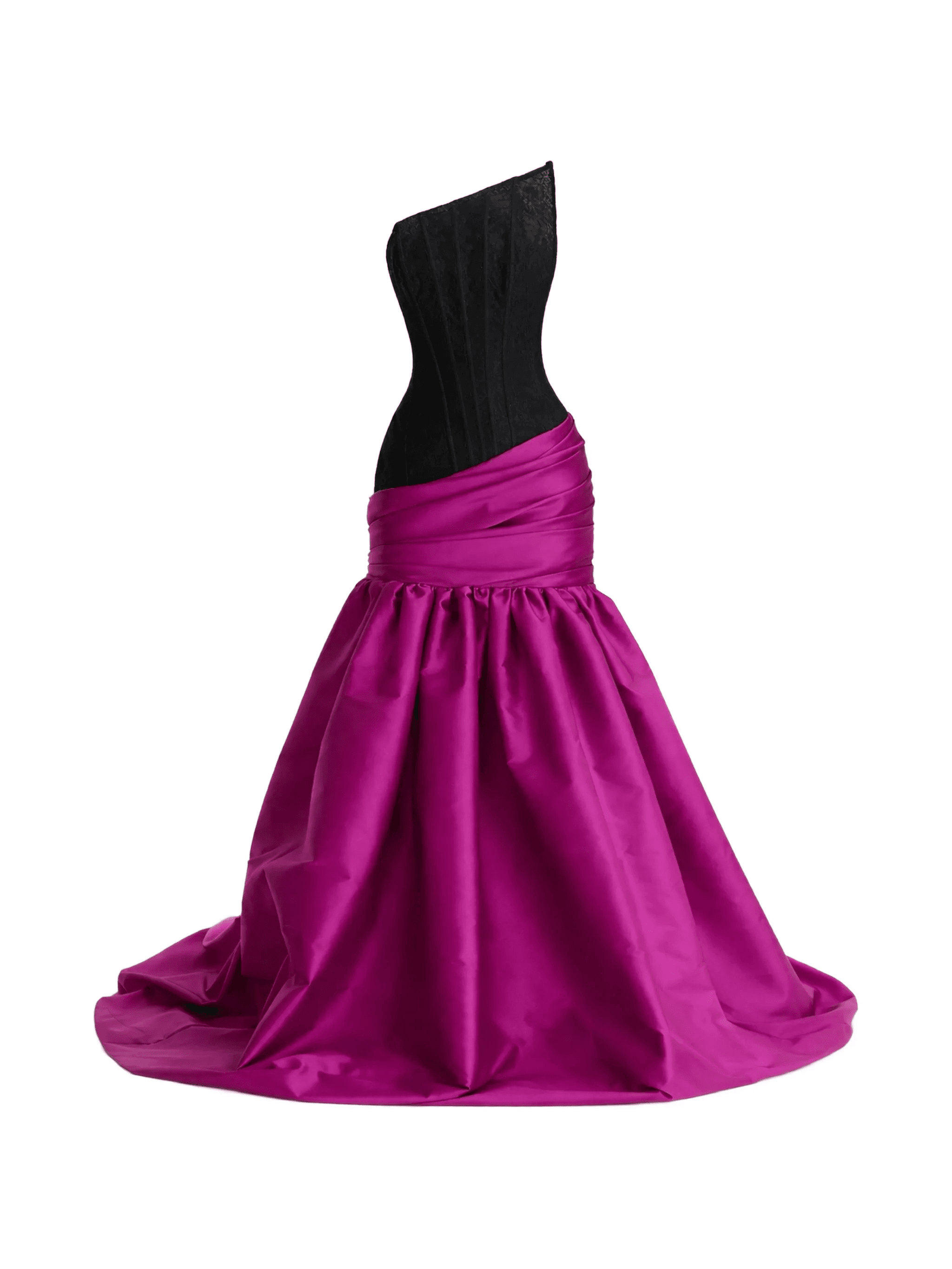 Midnight Orchid ruffled maxi dress - Image 1
