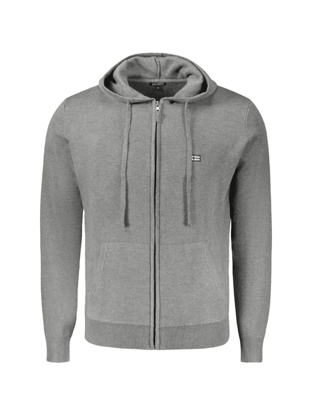 zip-fastening cotton sweatshirt - Image 1