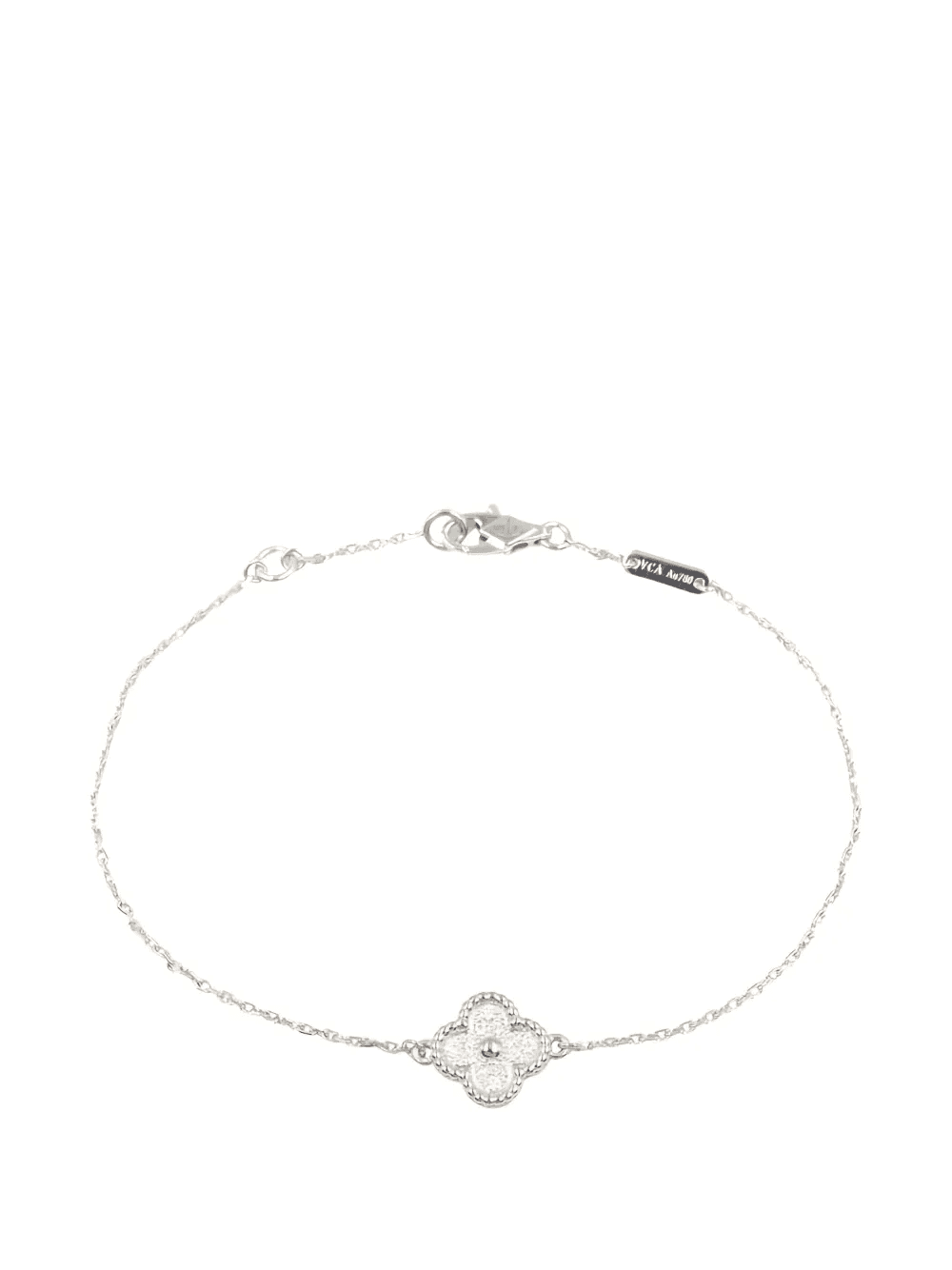 2010s Alhambra diamond bracelet - Image 1