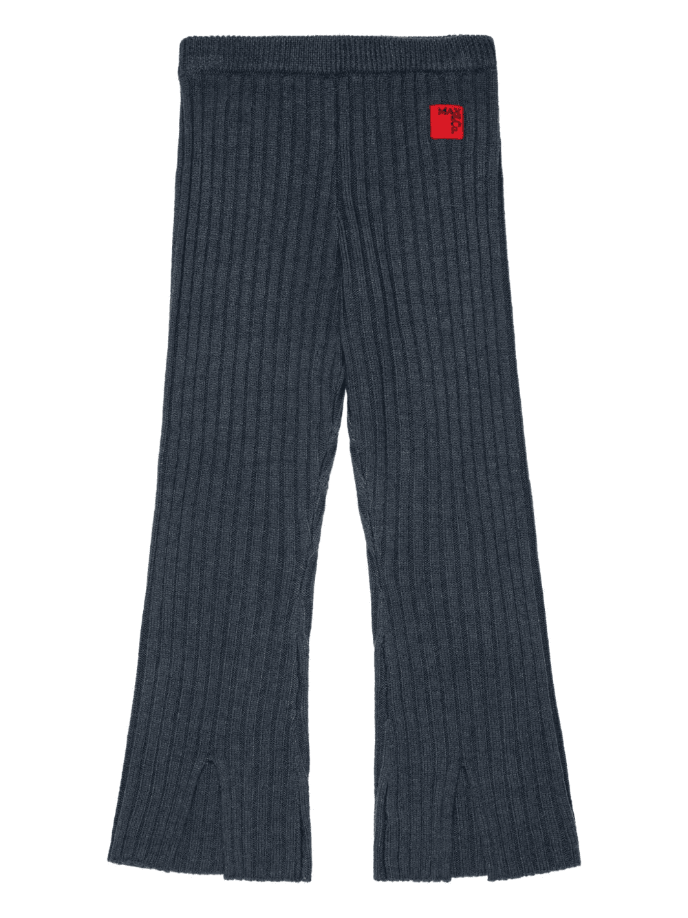 ribbed-knit trousers - Image 1