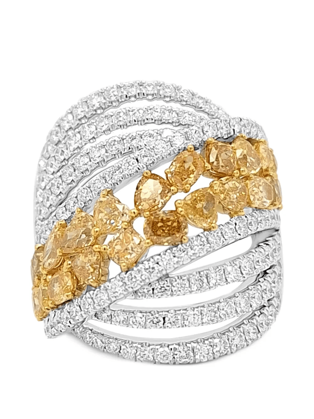 cocktail diamond ring - Image 1