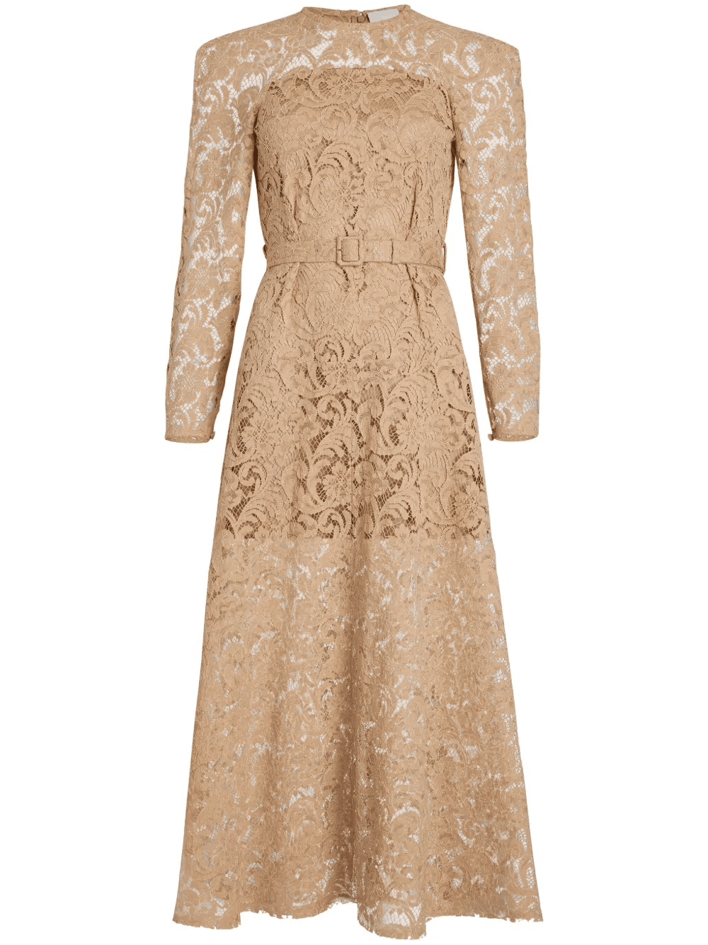 floral-lace maxi dress - Image 1