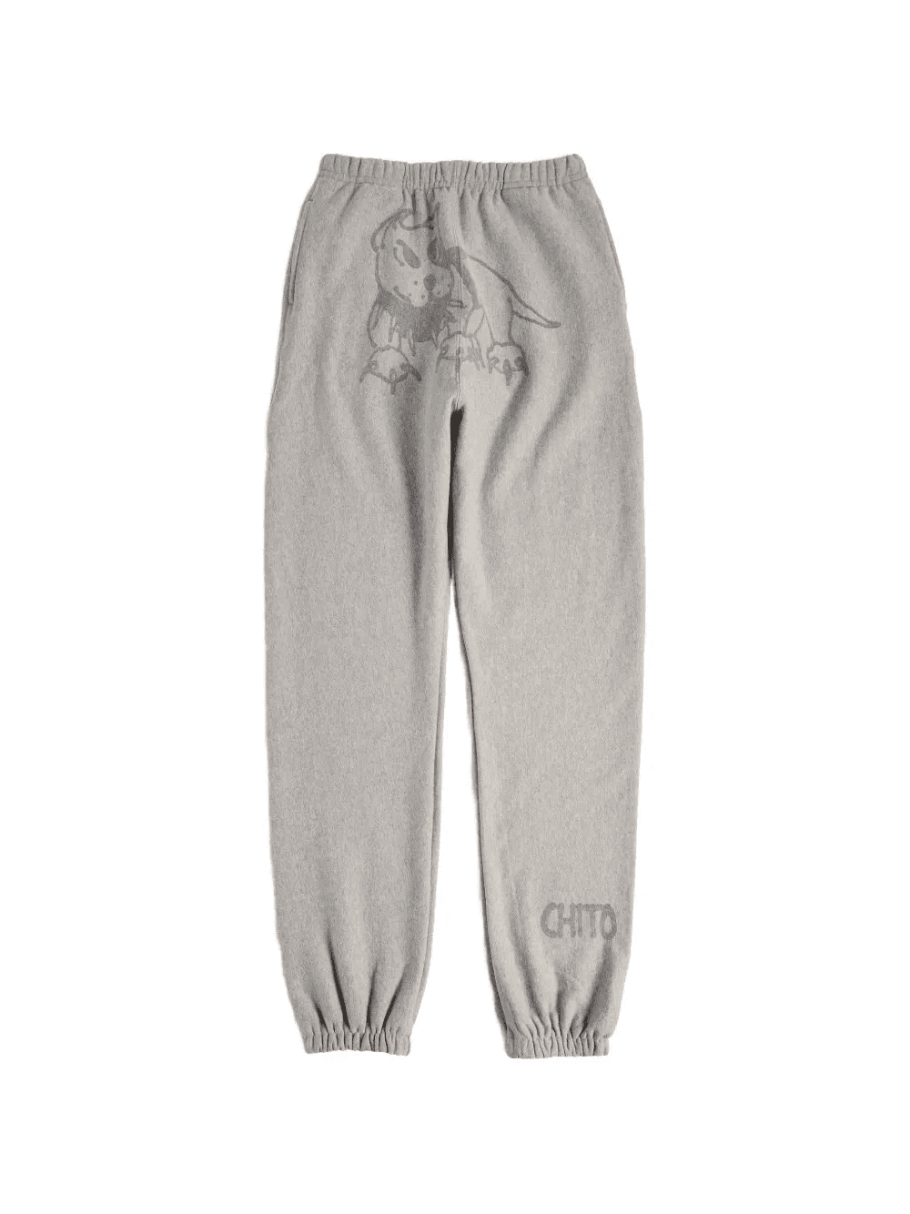 grey track pants - Image 1