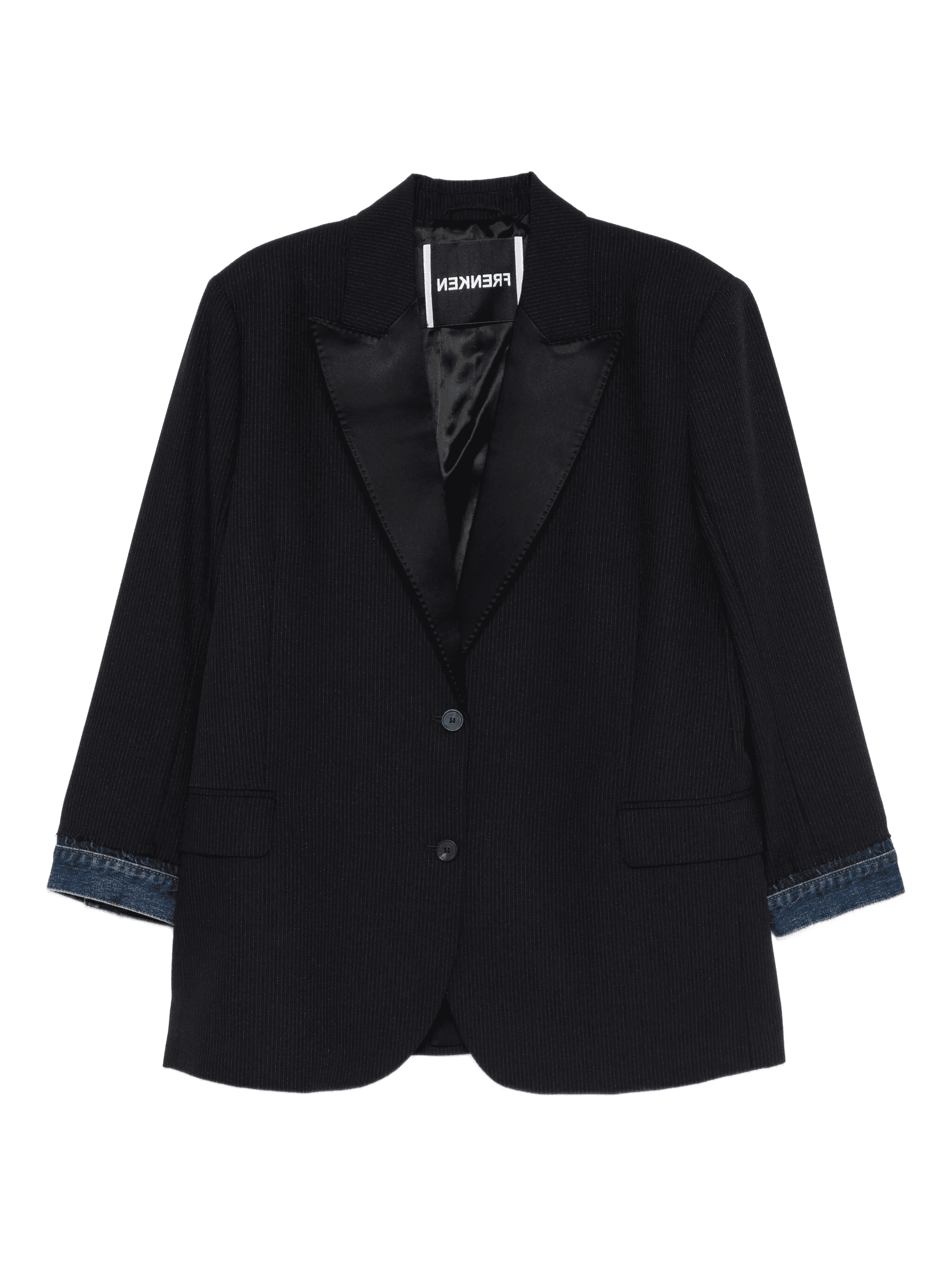 Devotion Pinstripe blazer jacket - Image 1