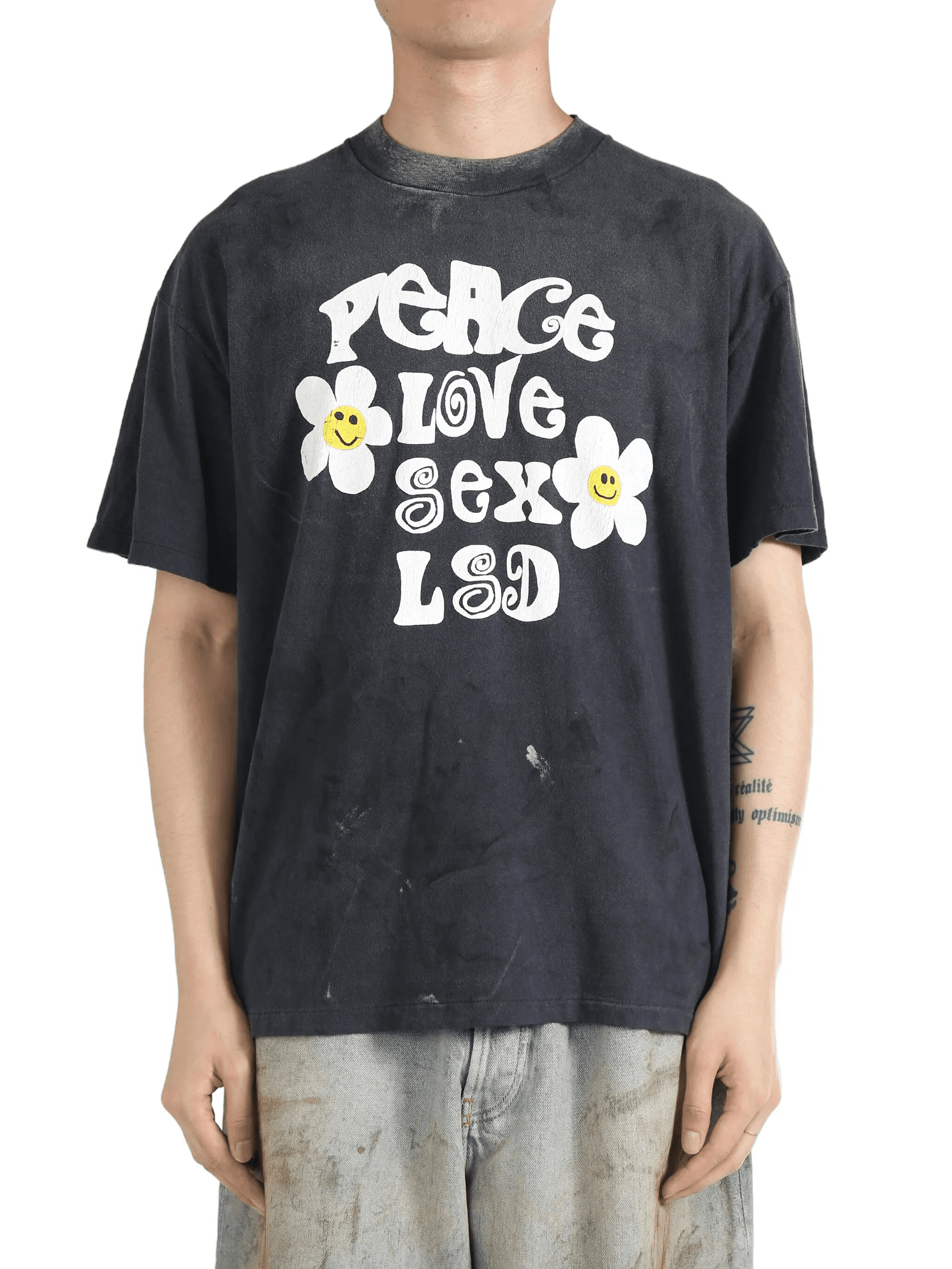 Peace cotton t-shirt - Image 1