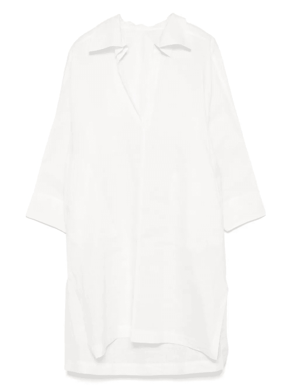 V-neck midi dress - Image 1