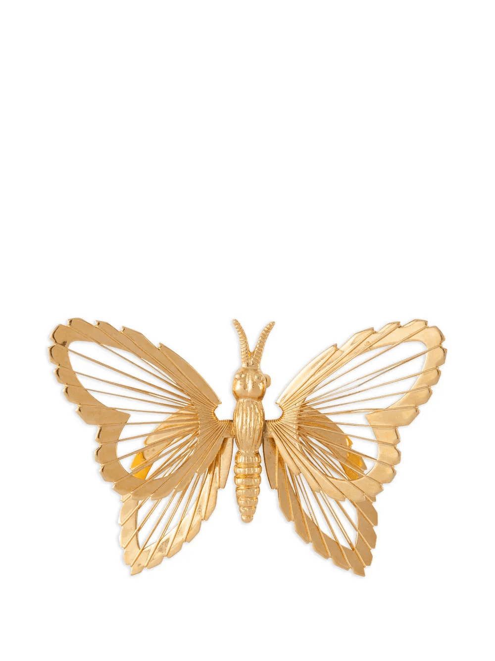 1970s butterfly-motif brooch - Image 1