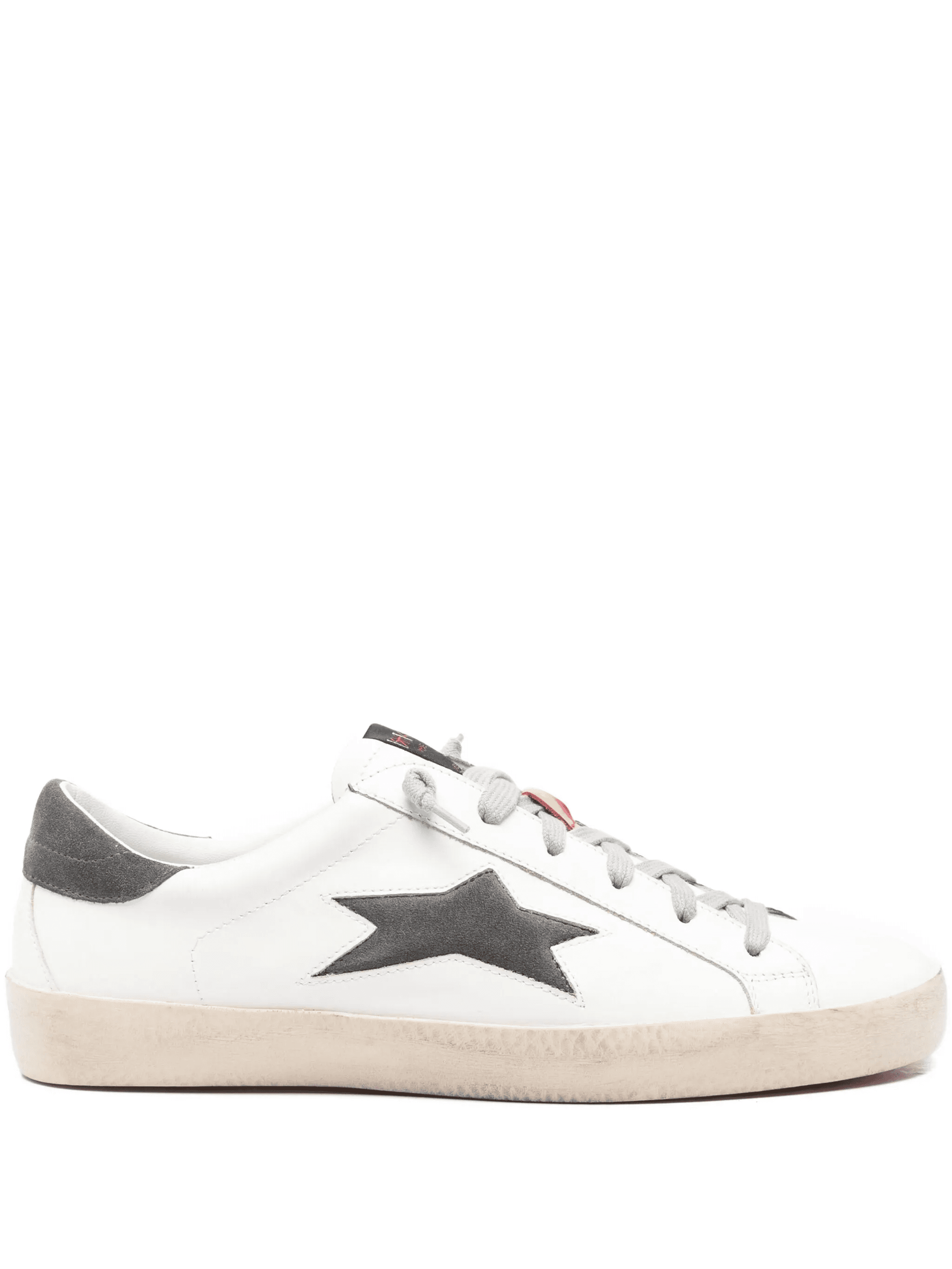 leather sneakers - Image 1