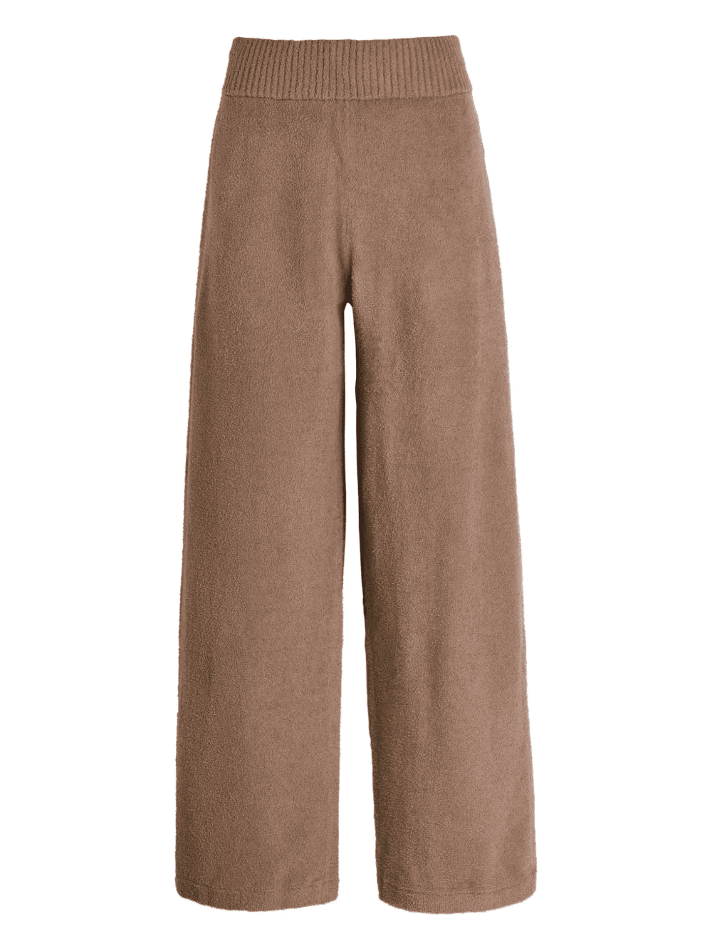 ribbed wide-leg trousers - Image 1
