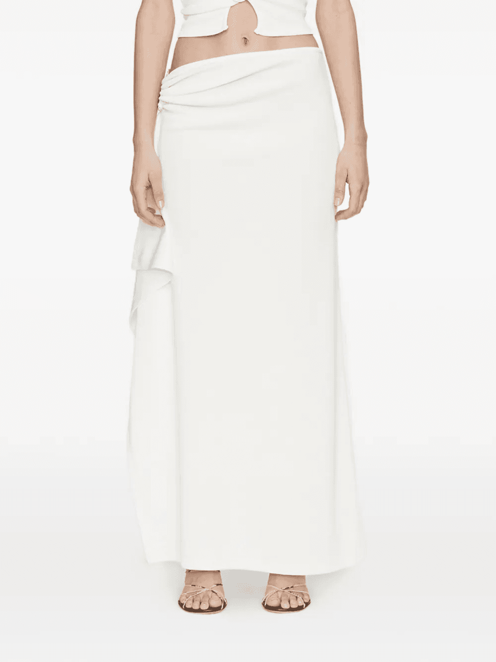 Crystal Pendant Cascade asymmetric skirt - Image 1