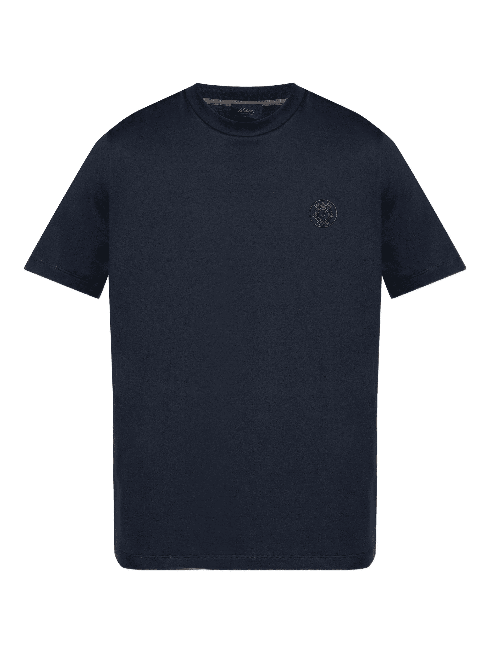 logo-embroidered T-shirt - Image 1