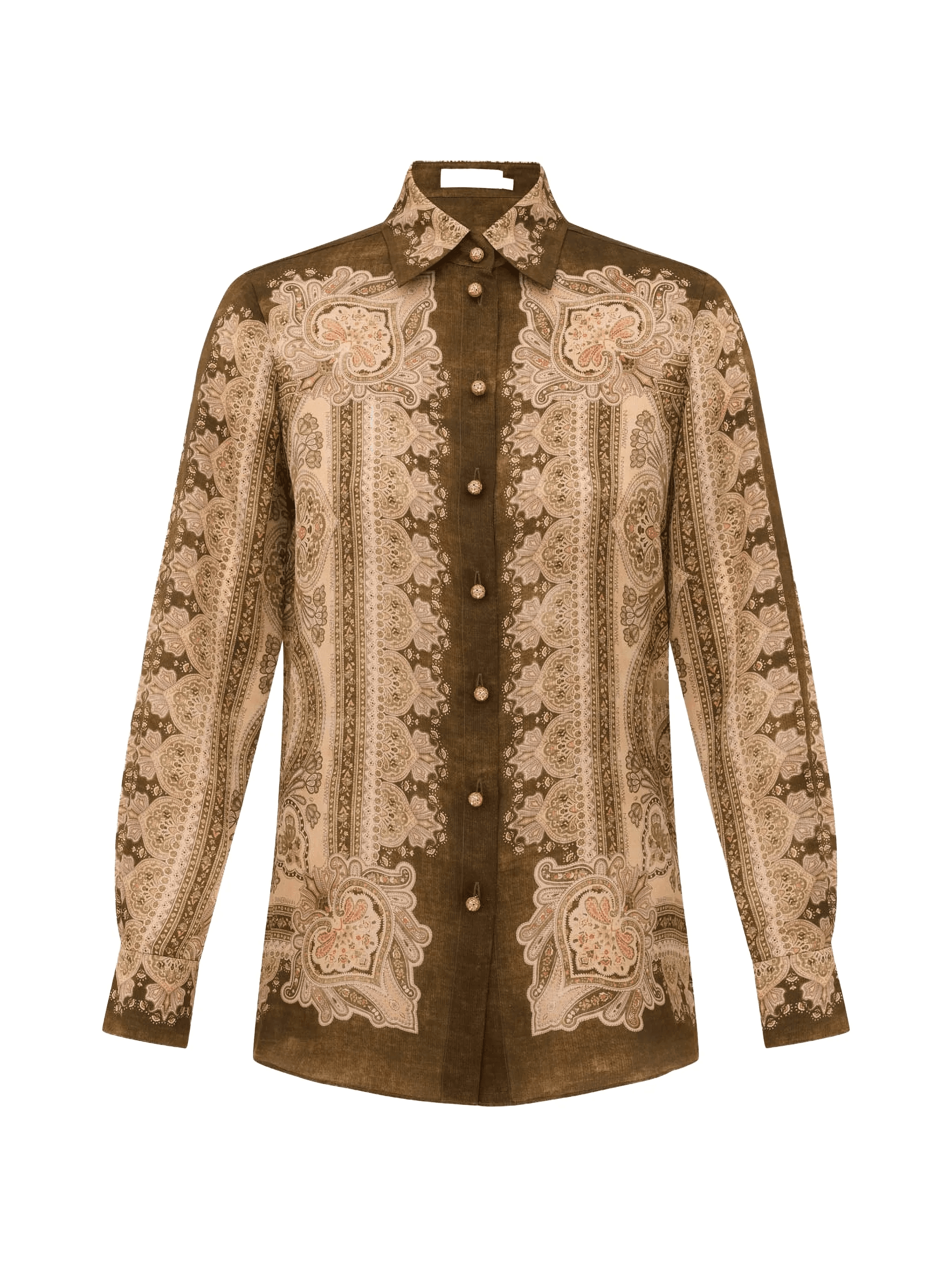 Luna paisley buttoned shirt - Image 1