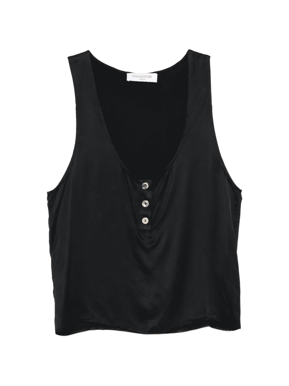 button V-neck top - Image 1