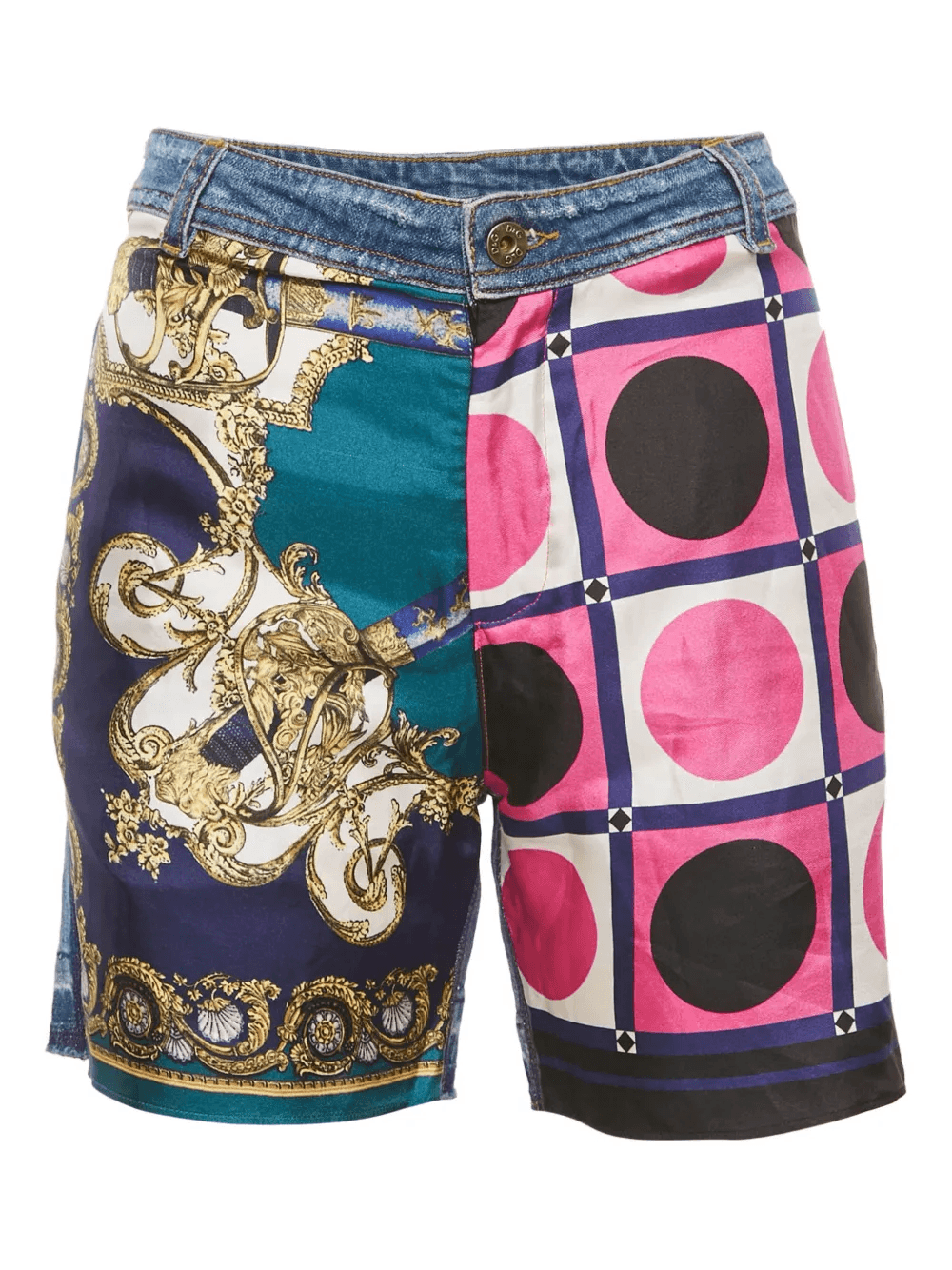 patchwork shorts - Image 1
