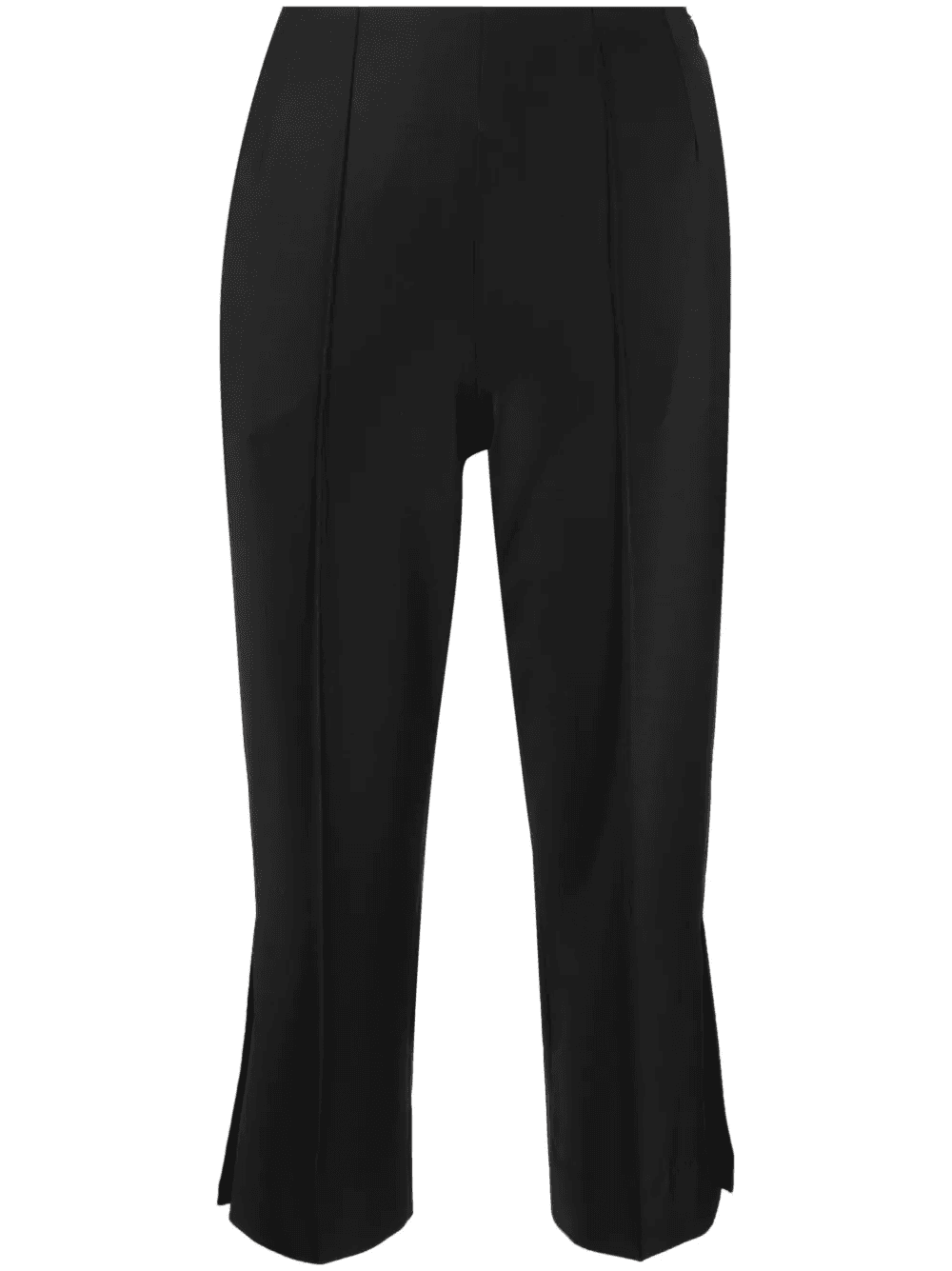 wool blend cropped trousers - Image 1