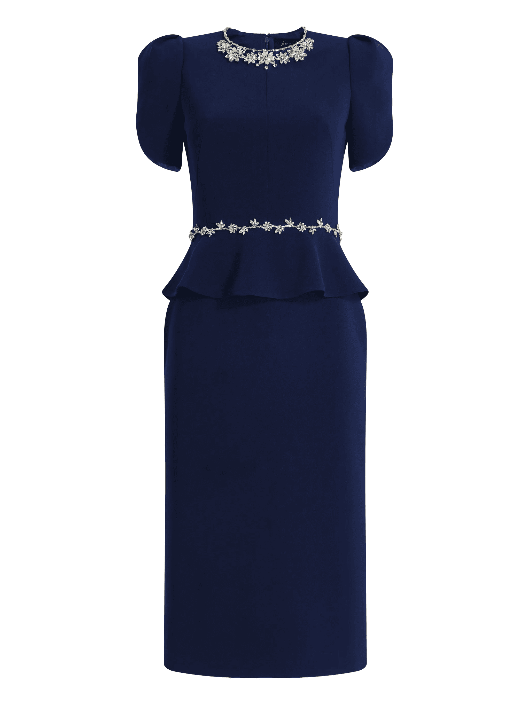 Jules embellished midi dress - Image 1