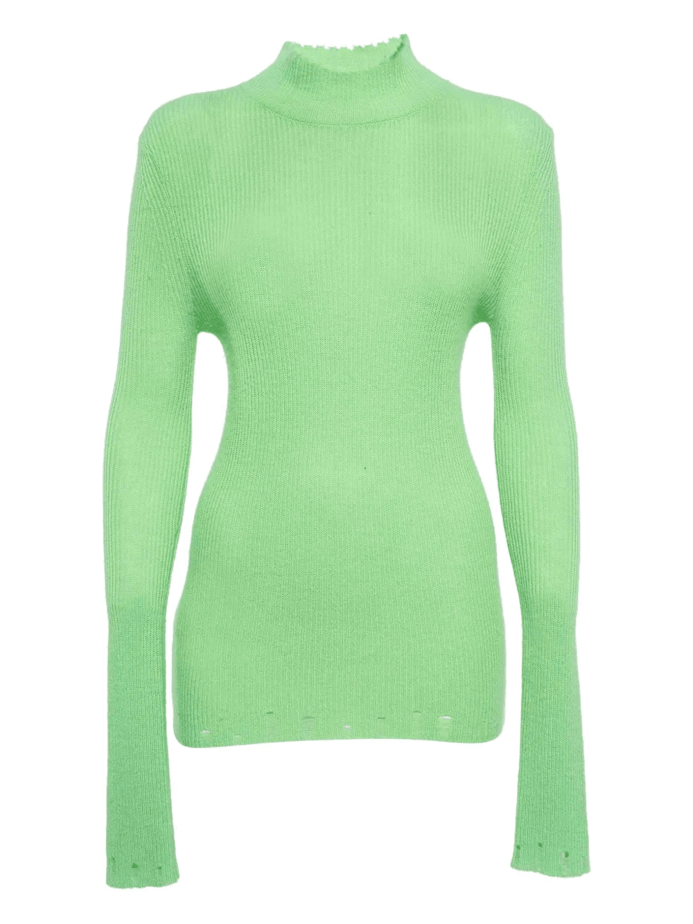 ribbed turtleneck sweater - Image 1