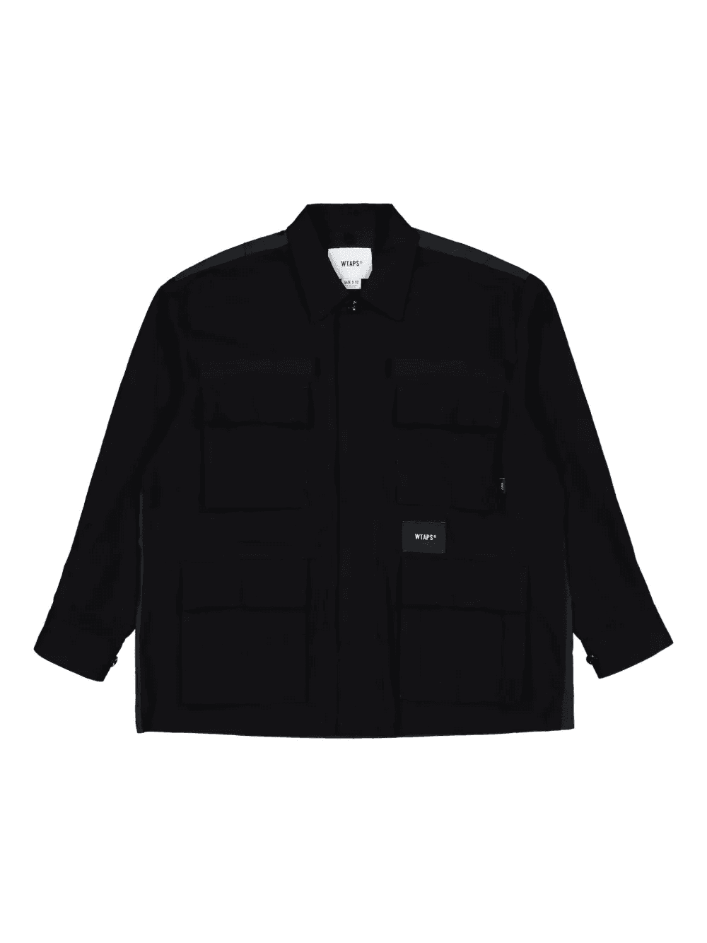 multi-pocket cotton shirt - Image 1