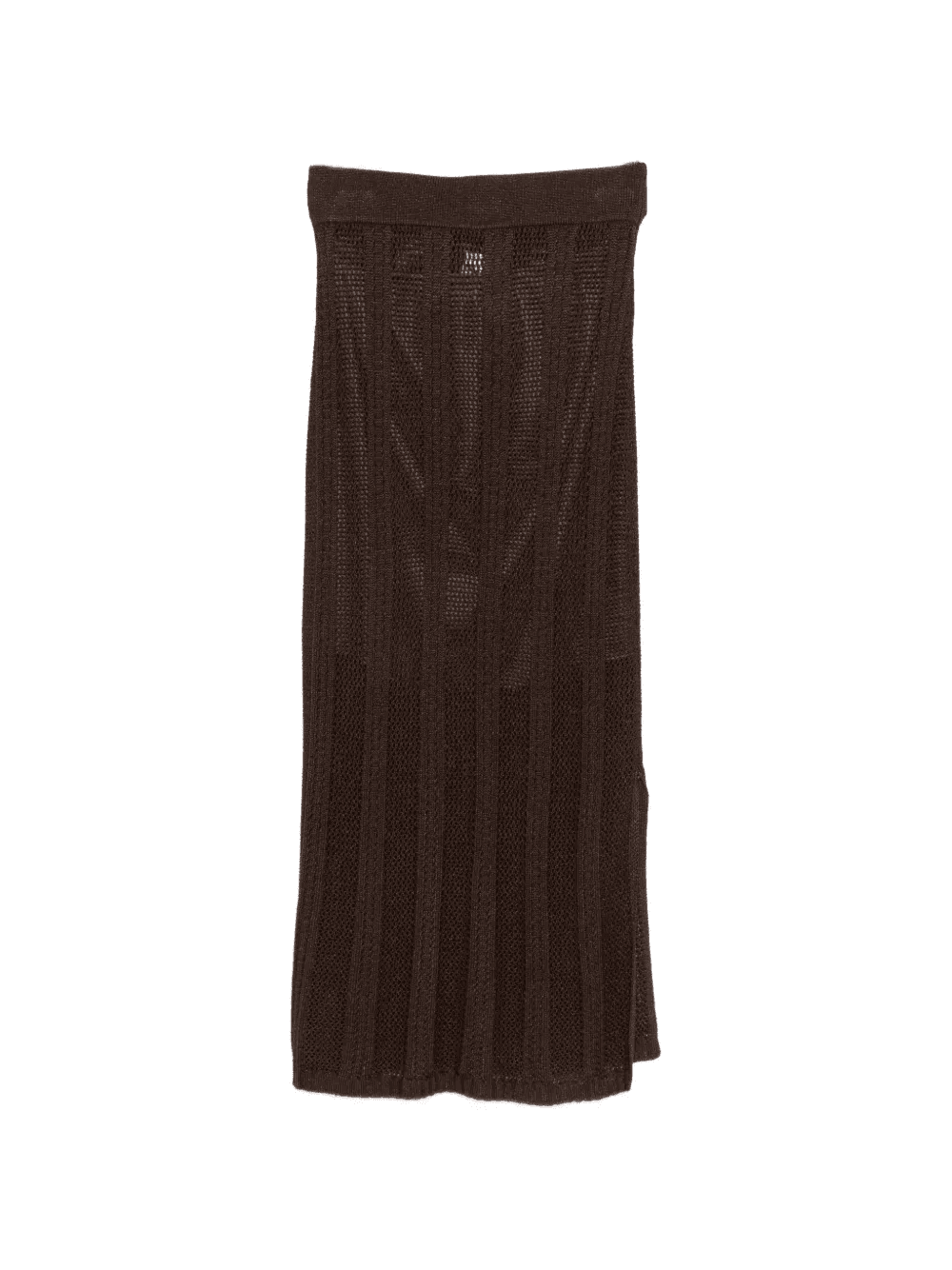rib-knit skirt - Image 1