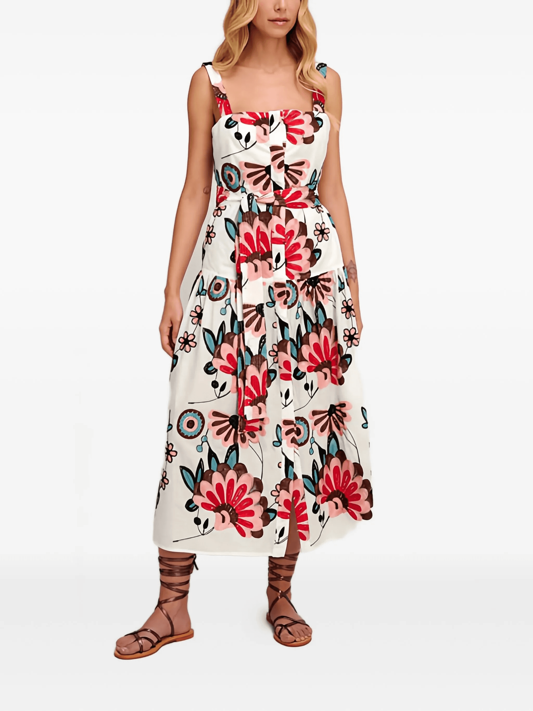 embroidered dress - Image 1