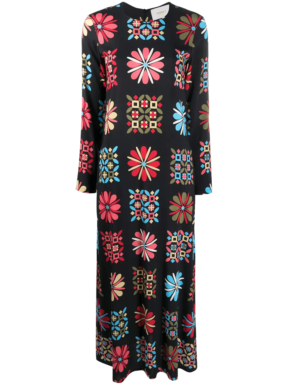 printed midi dress - Image 1