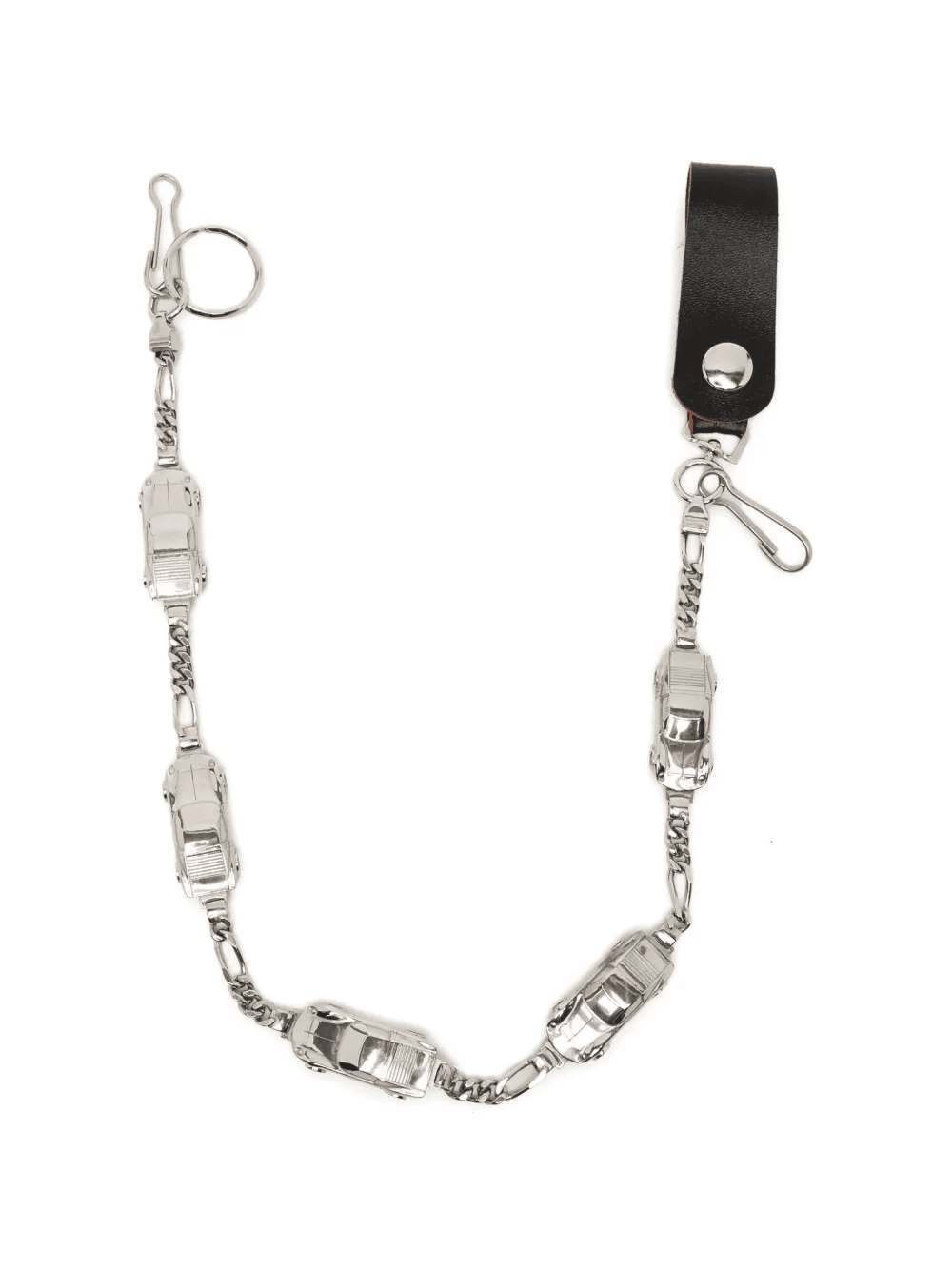 car-motif chain keyring - Image 1