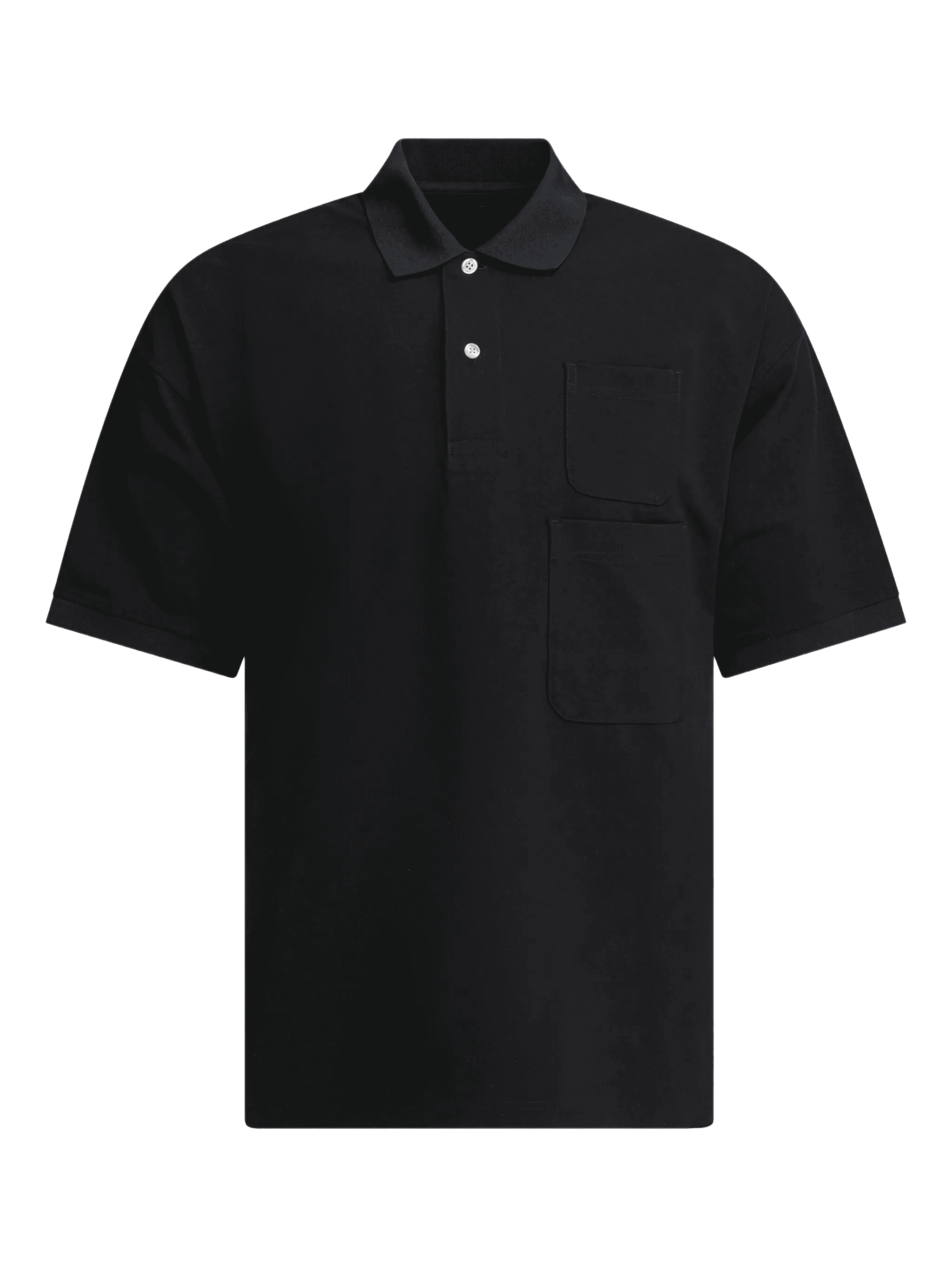 double-pocket polo shirt - Image 1