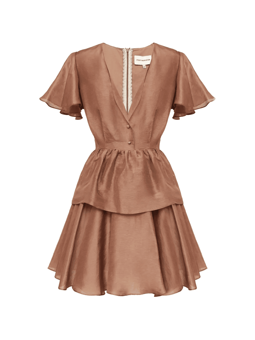 ruffled mini dress - Image 1