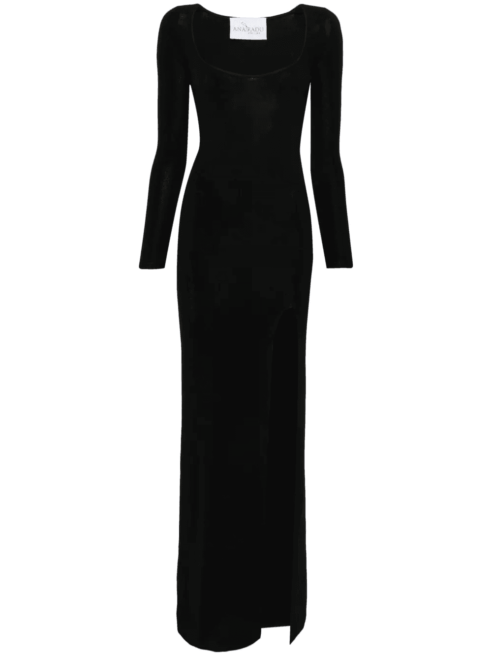 knitted maxi dress - Image 1