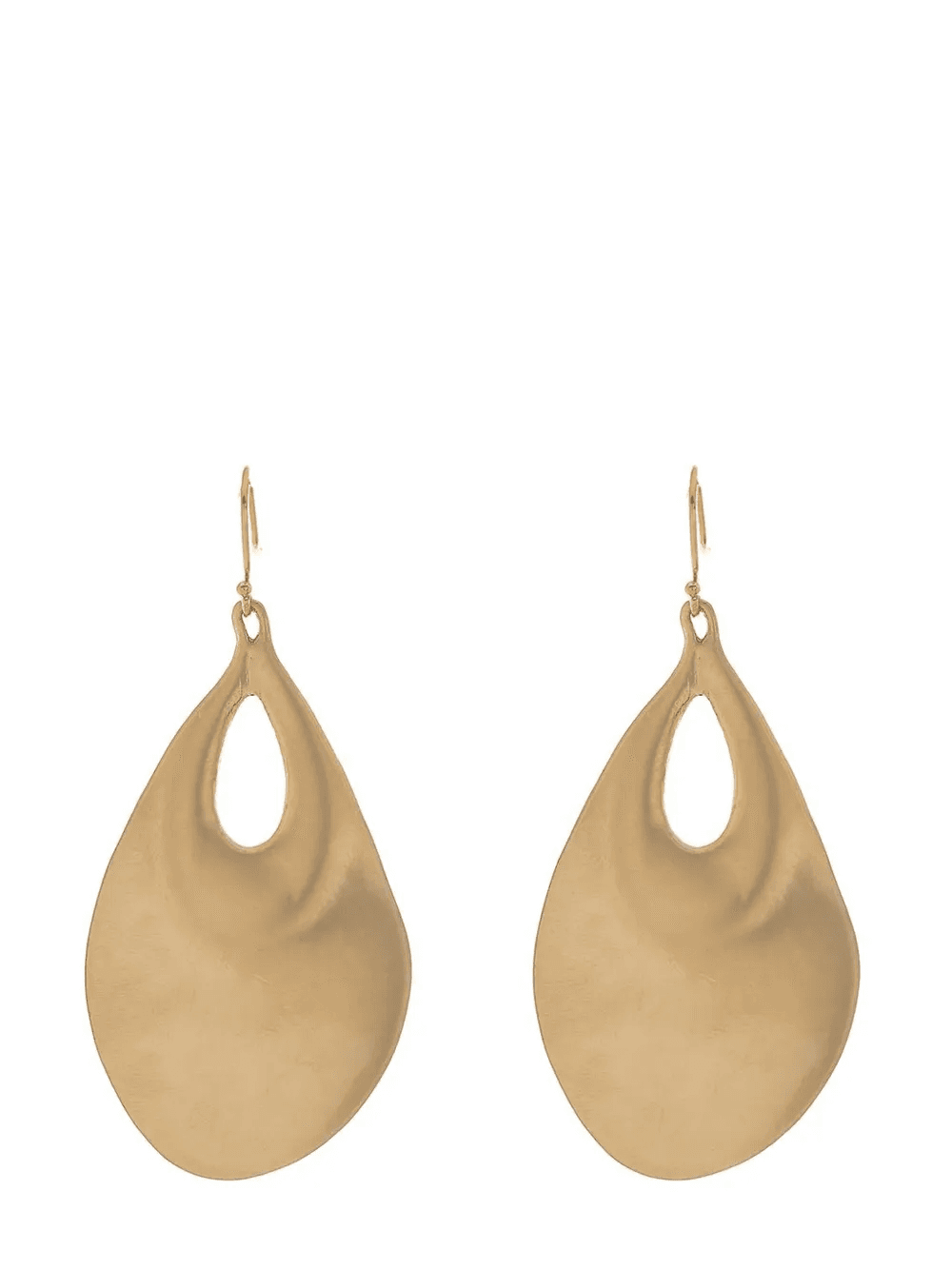 18kt yellow gold Peacock Eye earrings - Image 1
