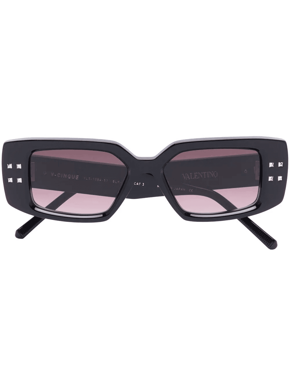 Rockstud rectangle-frame sunglasses - Image 1