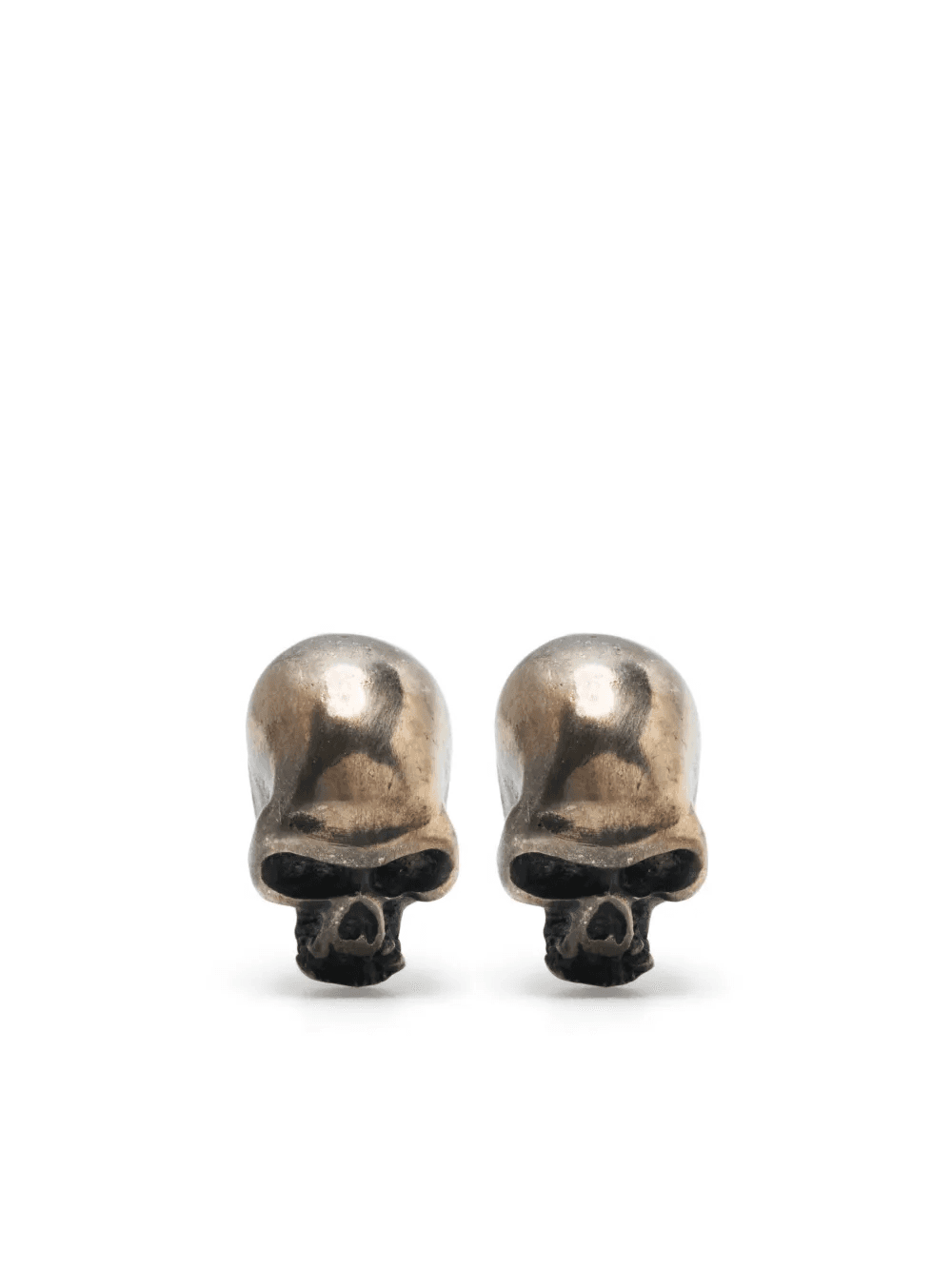 Skull silver earrings - Image 1