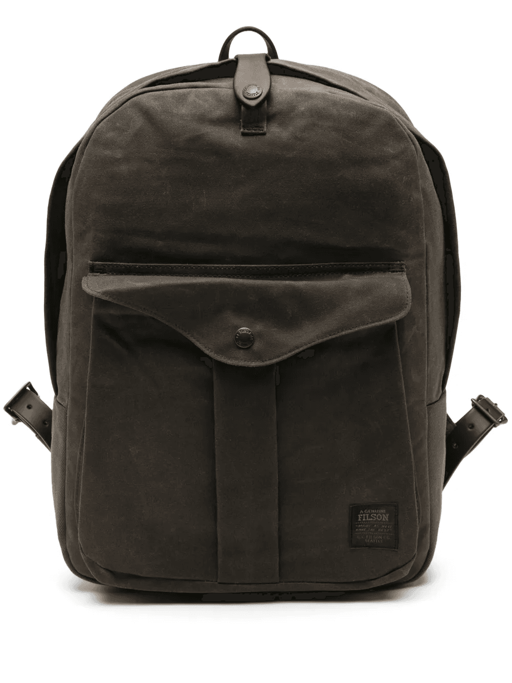 suede backpack - Image 1