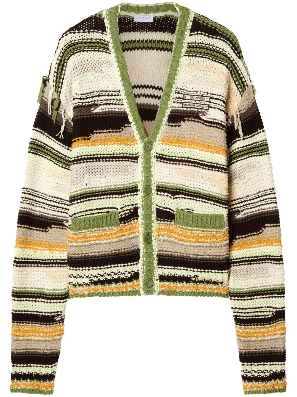 striped cardigan - Image 1