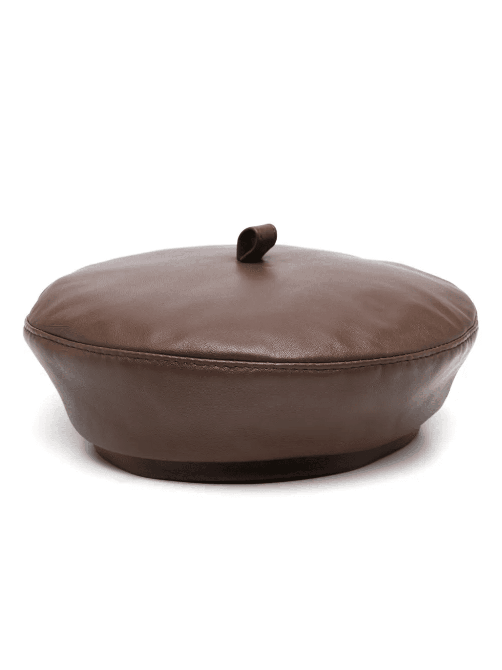 leather beret - Image 1