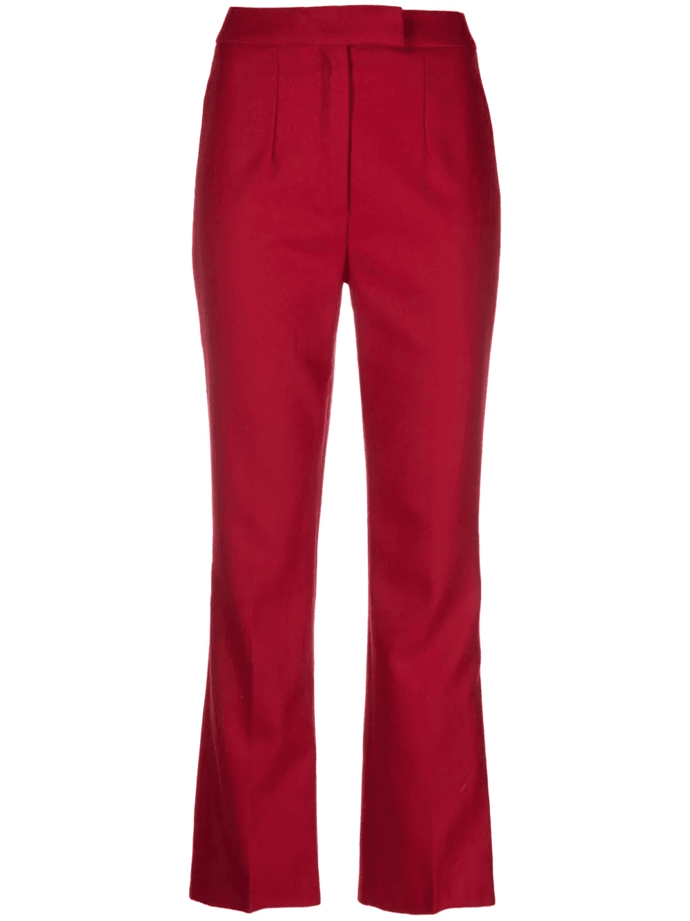 1990s straight-leg wool trousers - Image 1
