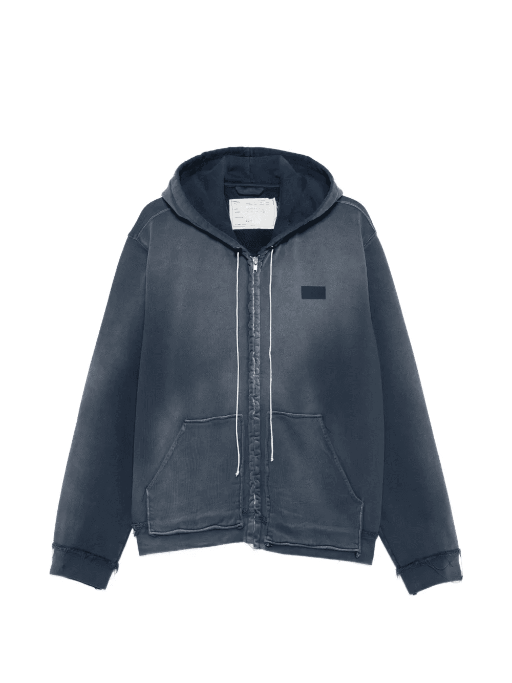 hooded zip jacket - Image 1