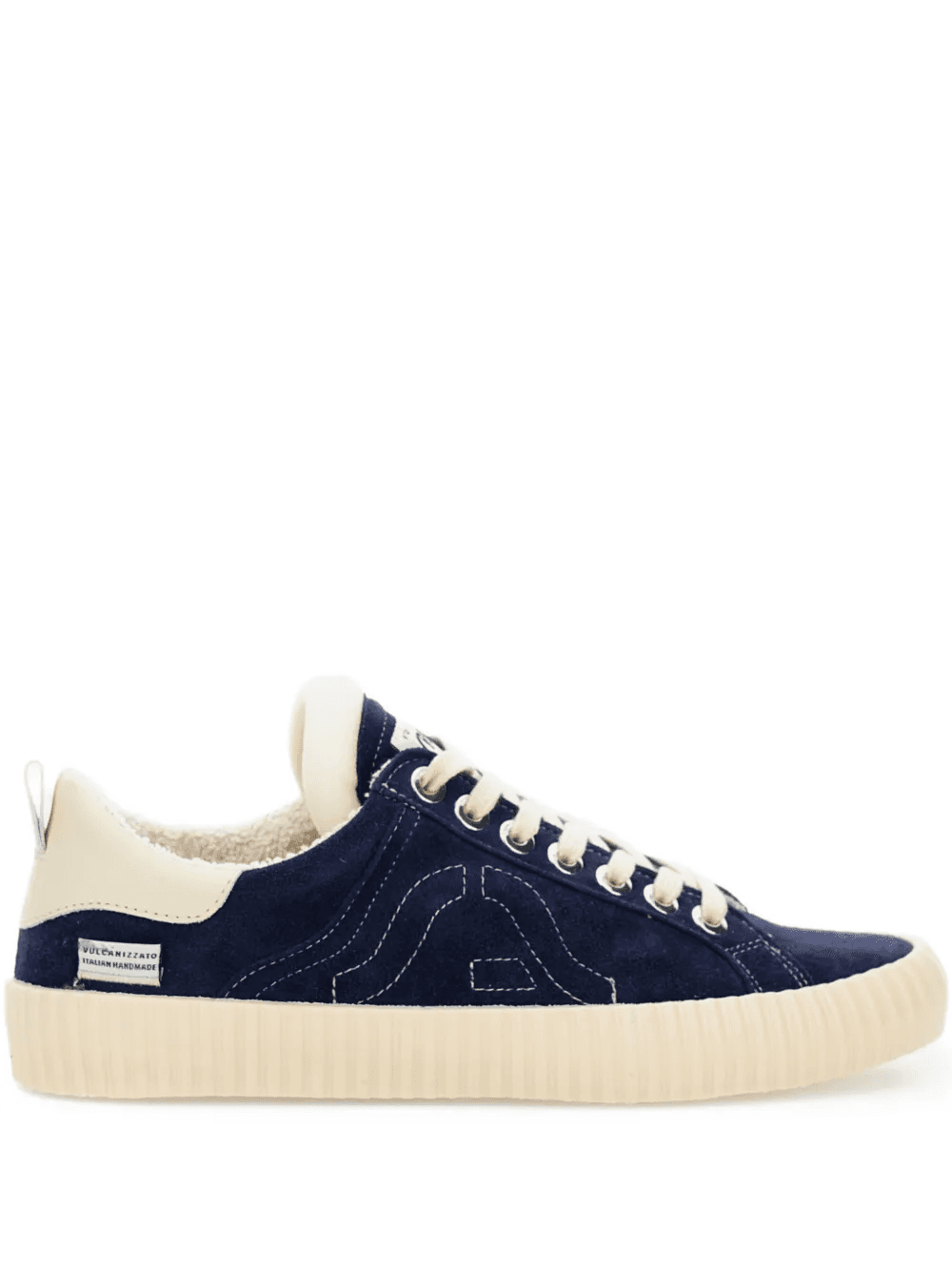 suede embroidered sneakers - Image 1