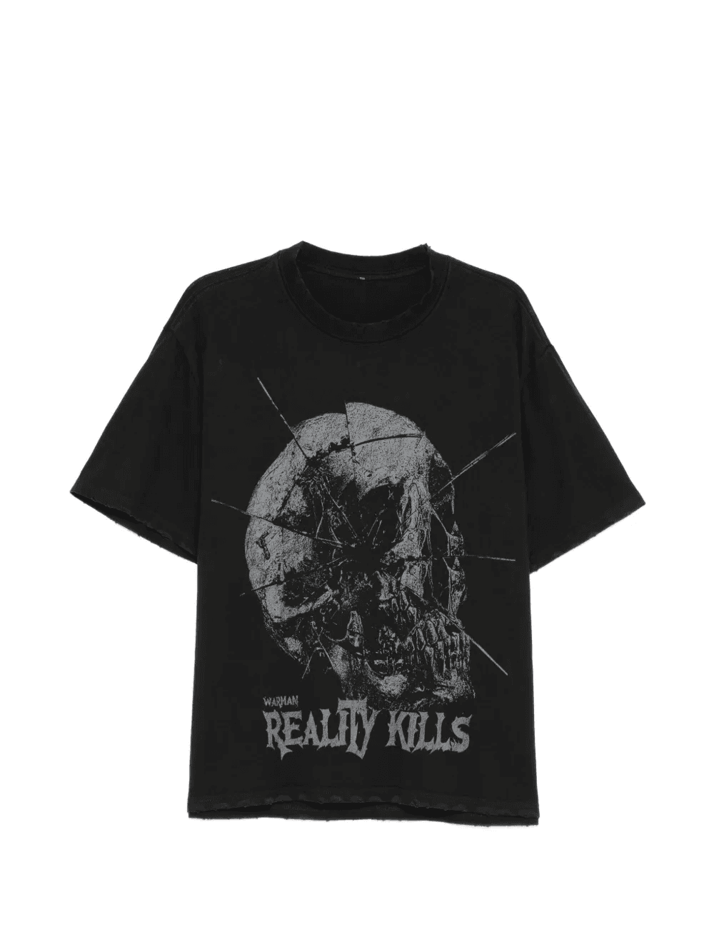 graphic raw-cut T-shirt - Image 1