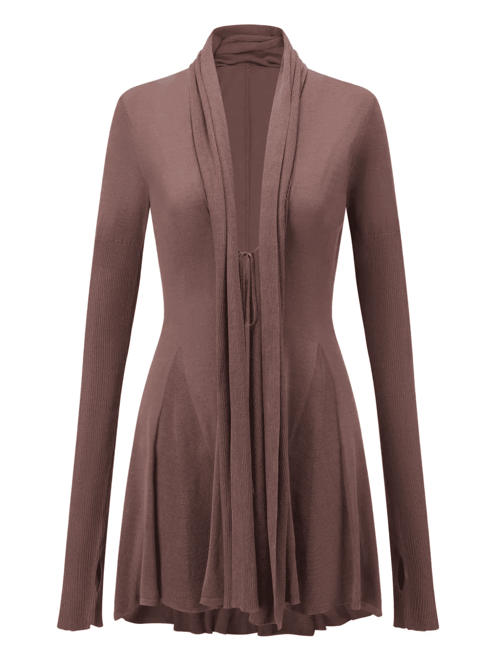 draped cardigan - Image 1