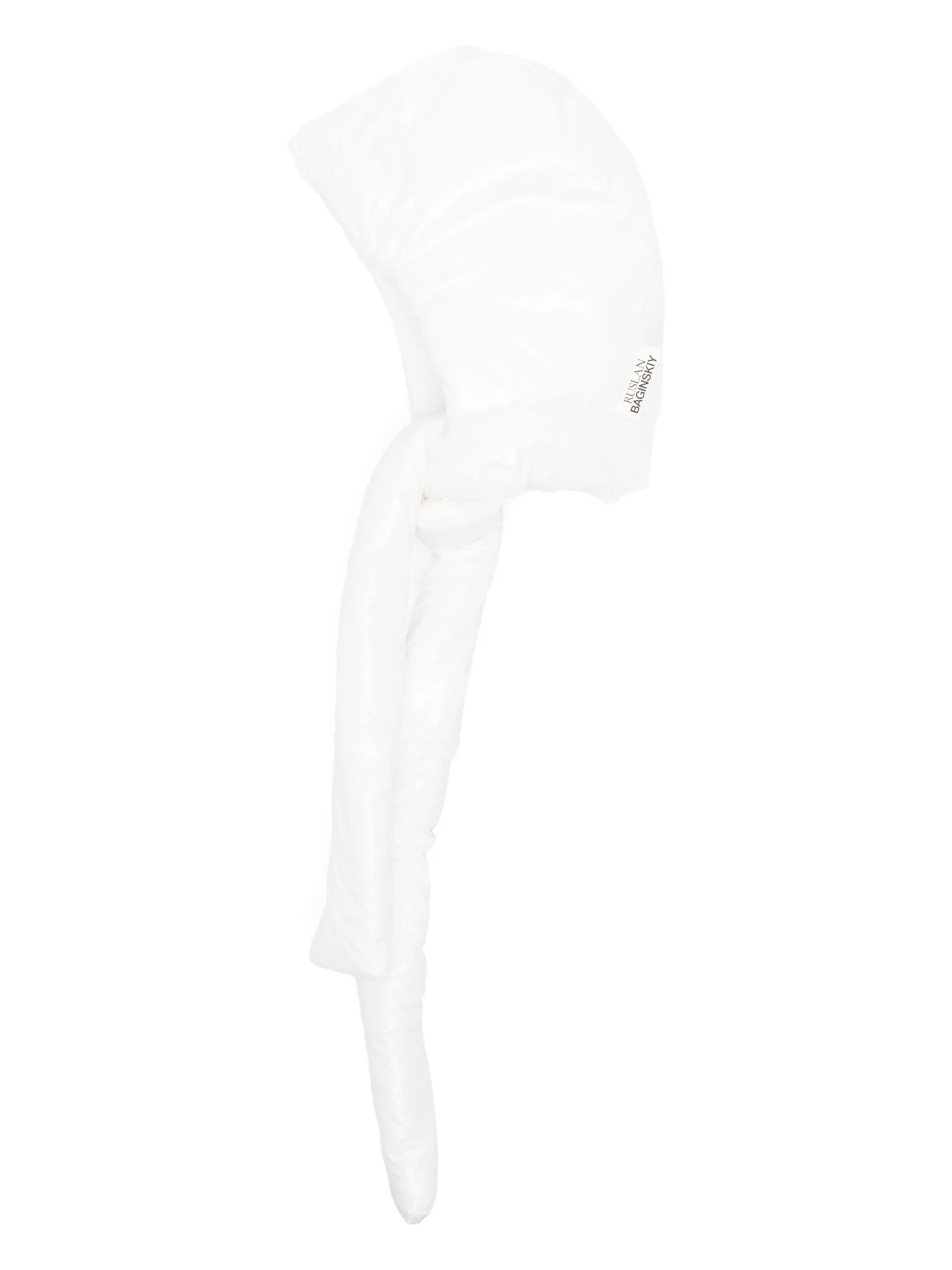 high-shine puffer hat - Image 1