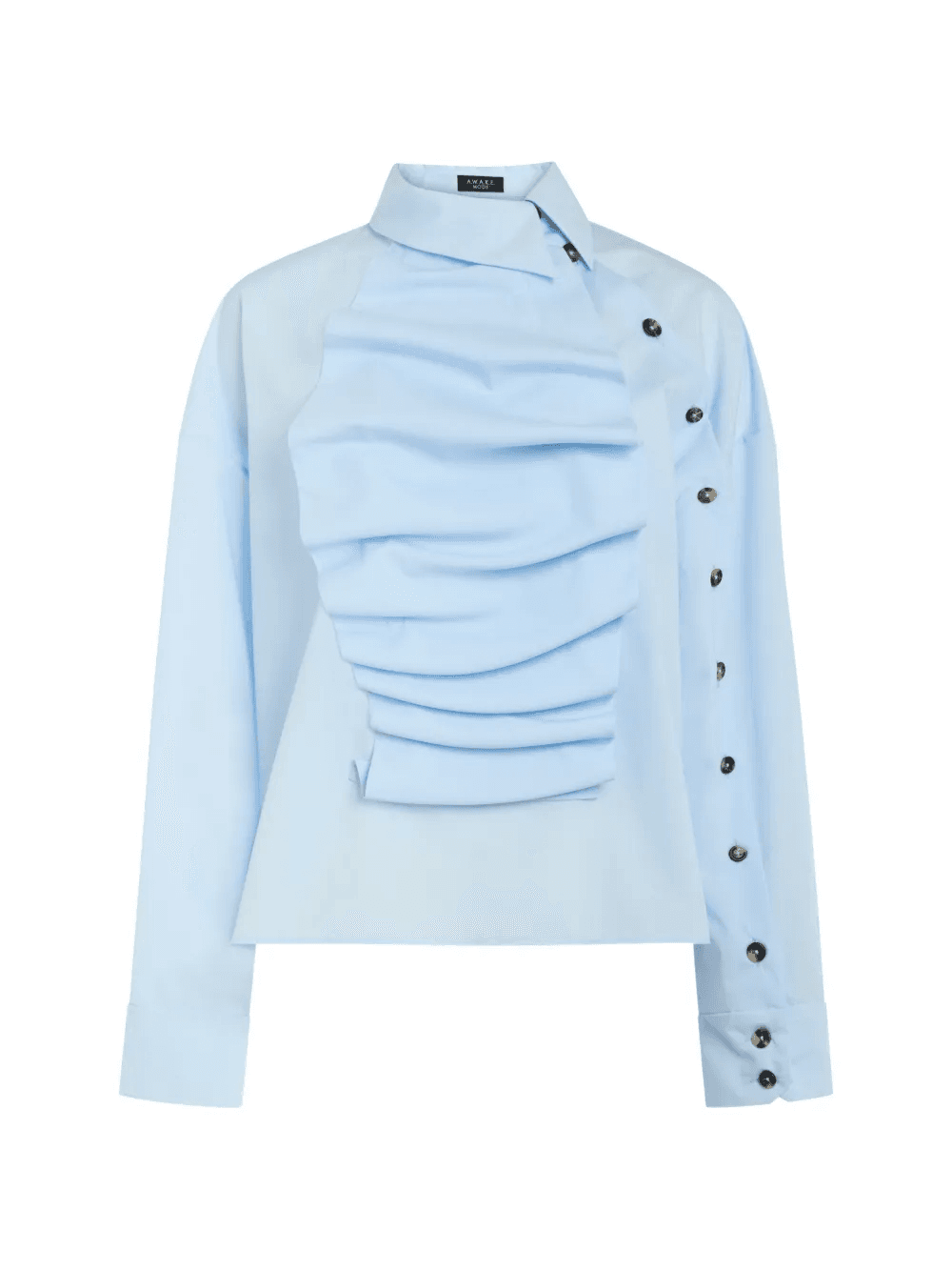 button-embellishment blouse - Image 1