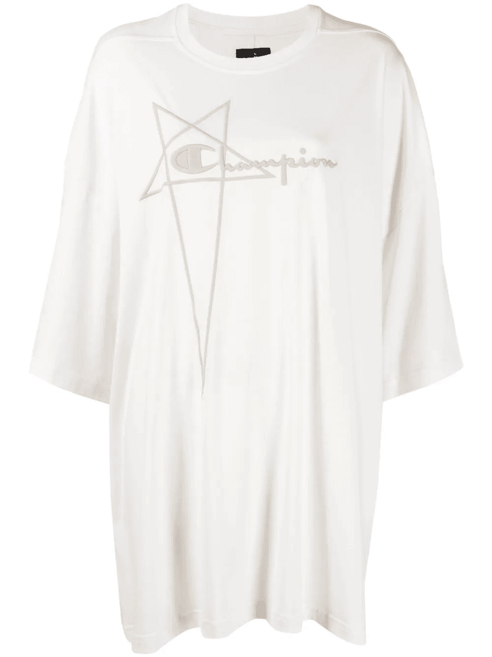 logo-embroidered cotton T-shirt - Image 1