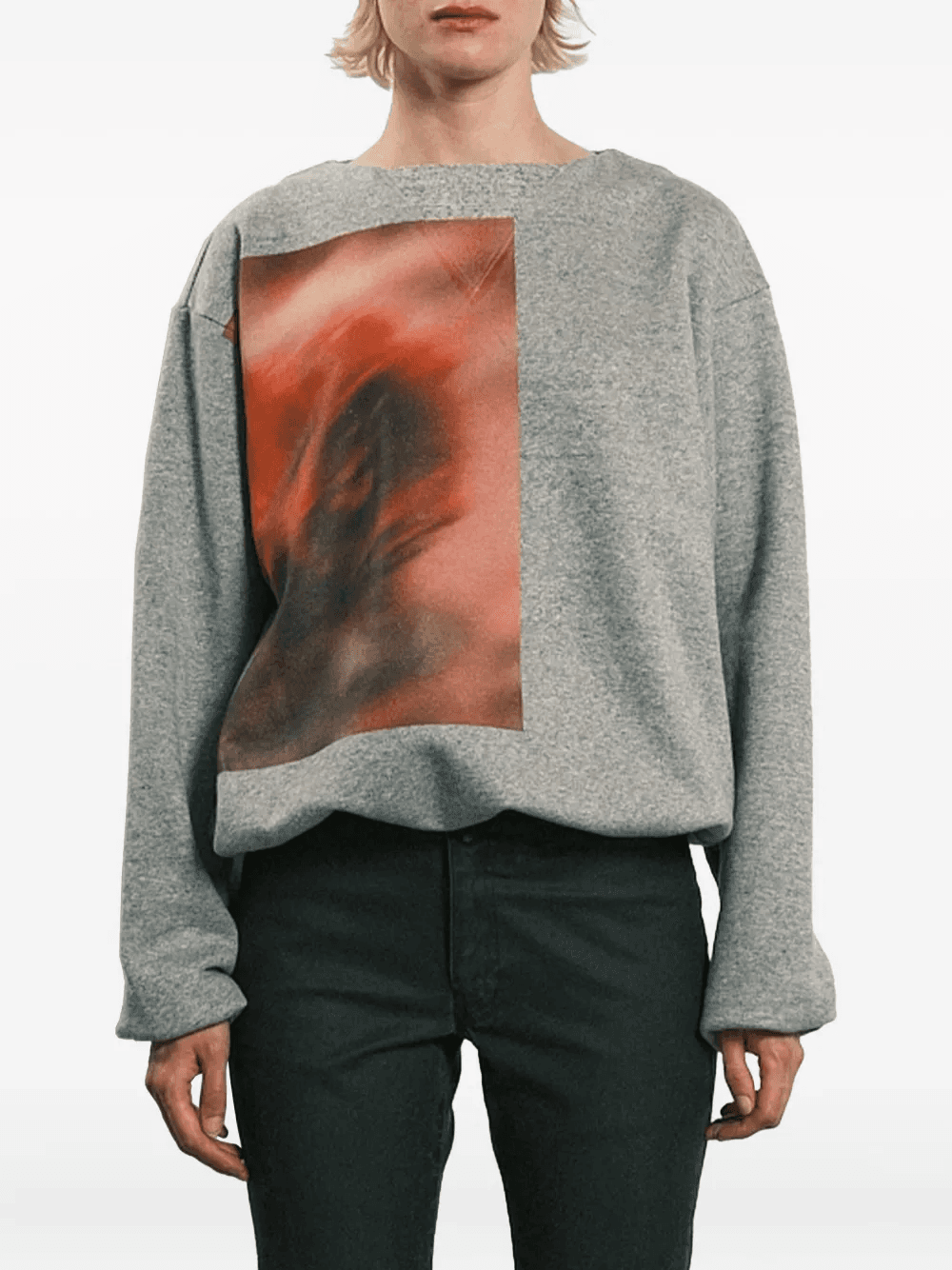 graphic-print sweatshirt - Image 1