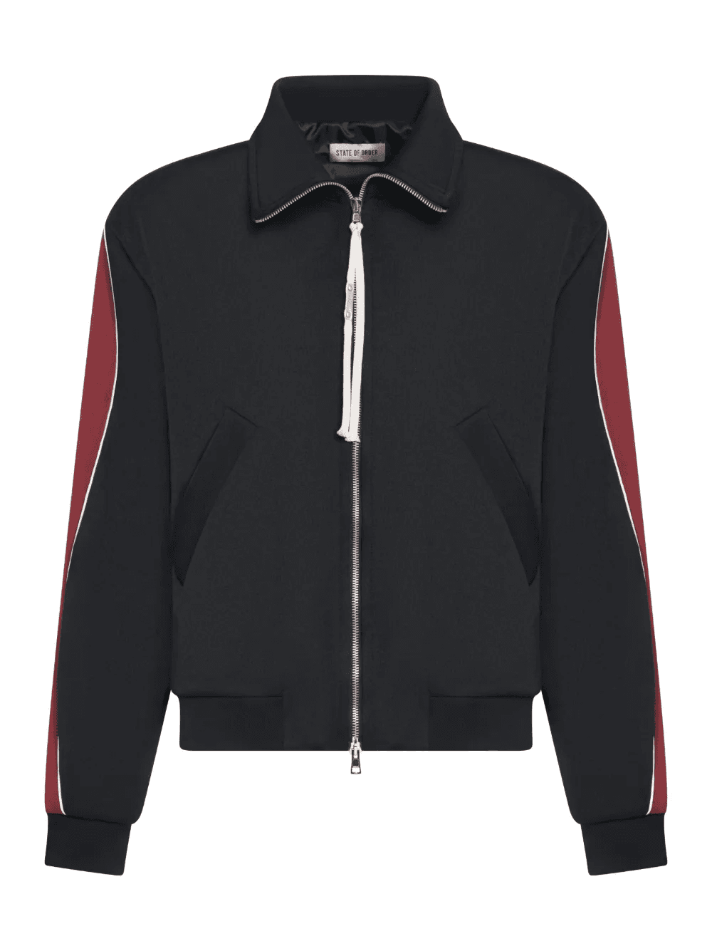 zip panelled sweatshirt - Image 1