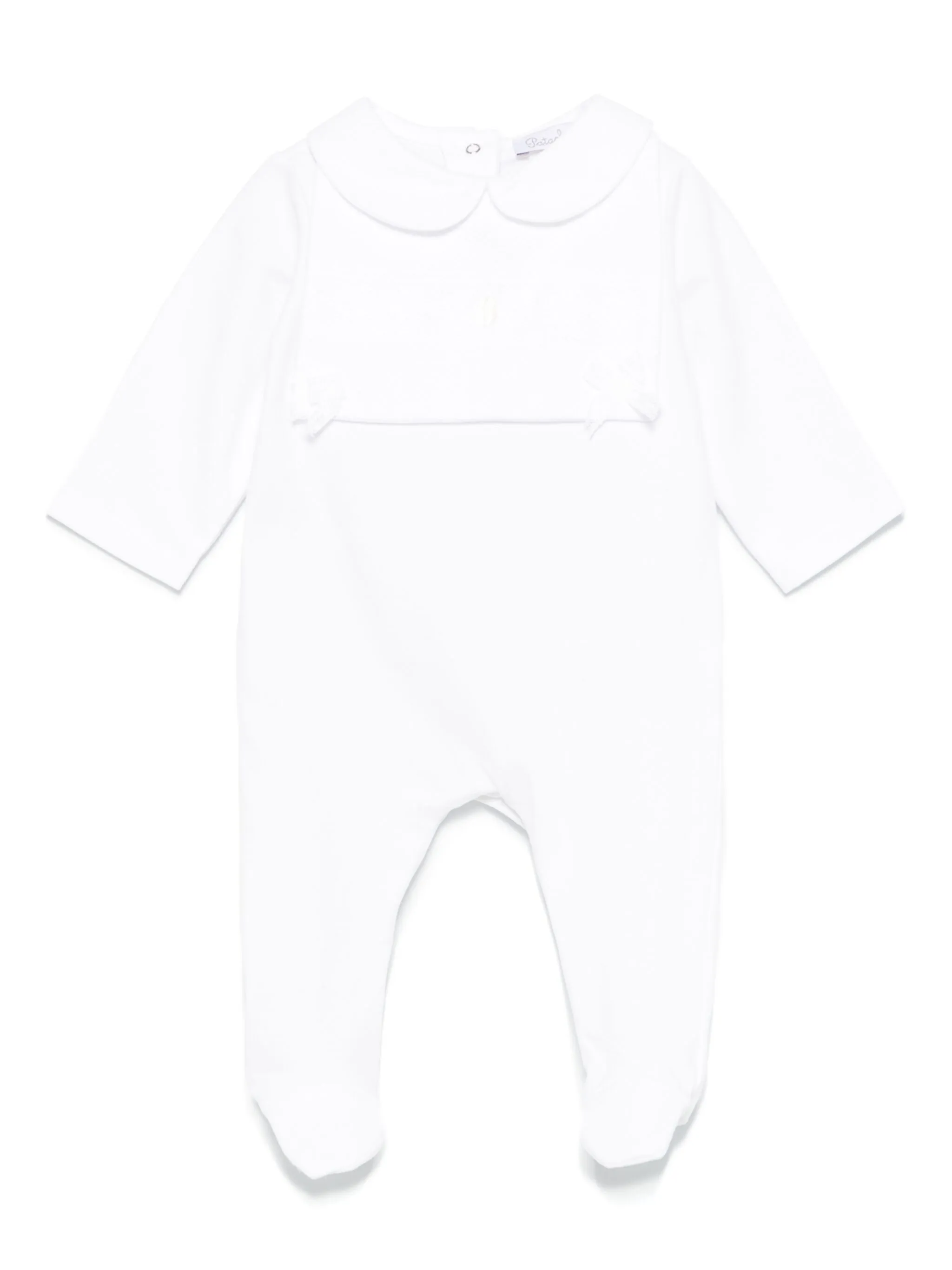 floral-lace detail pajamas - Image 1